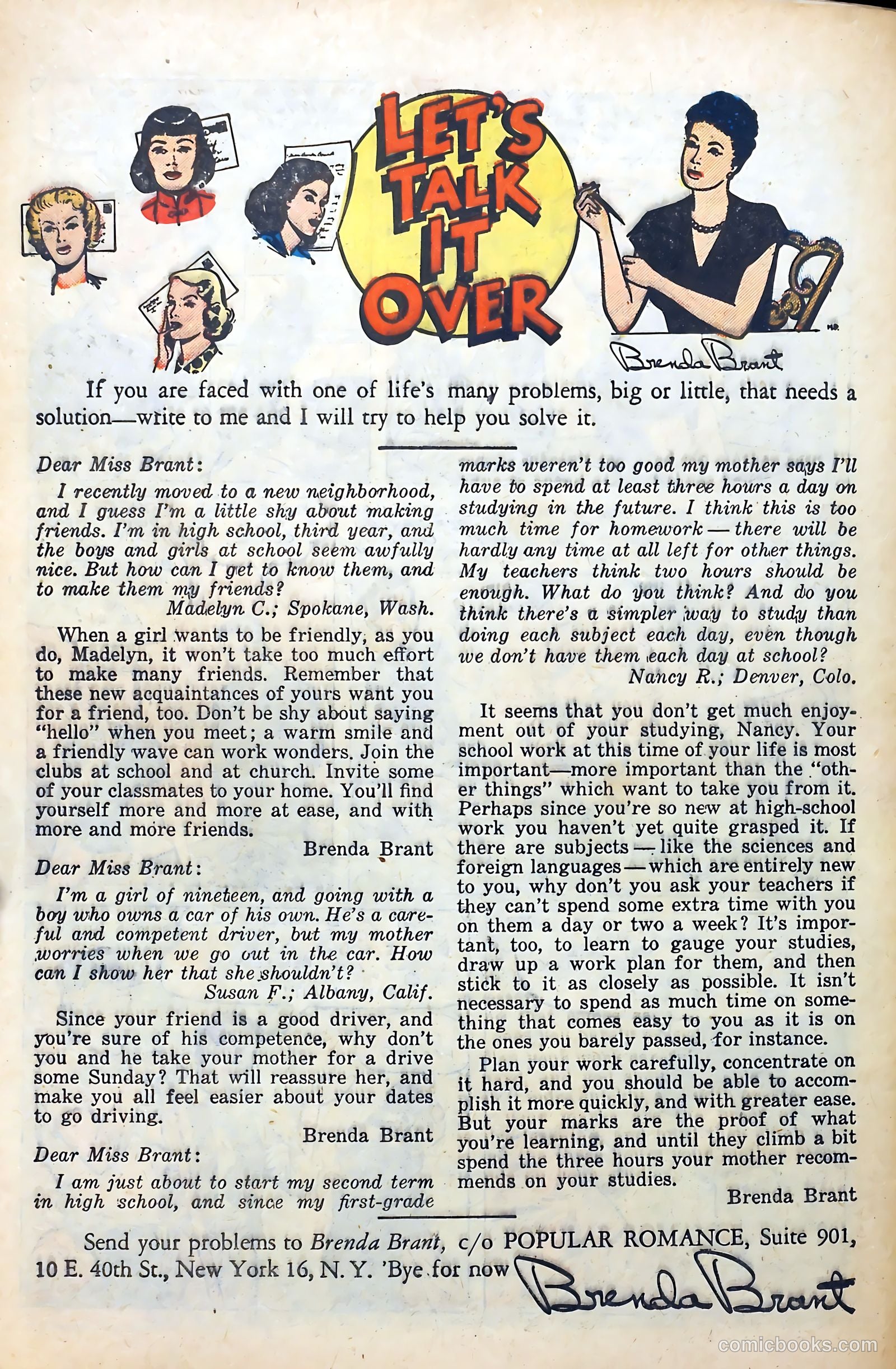 Popular Romance #27 (1953) — page 28 of 36