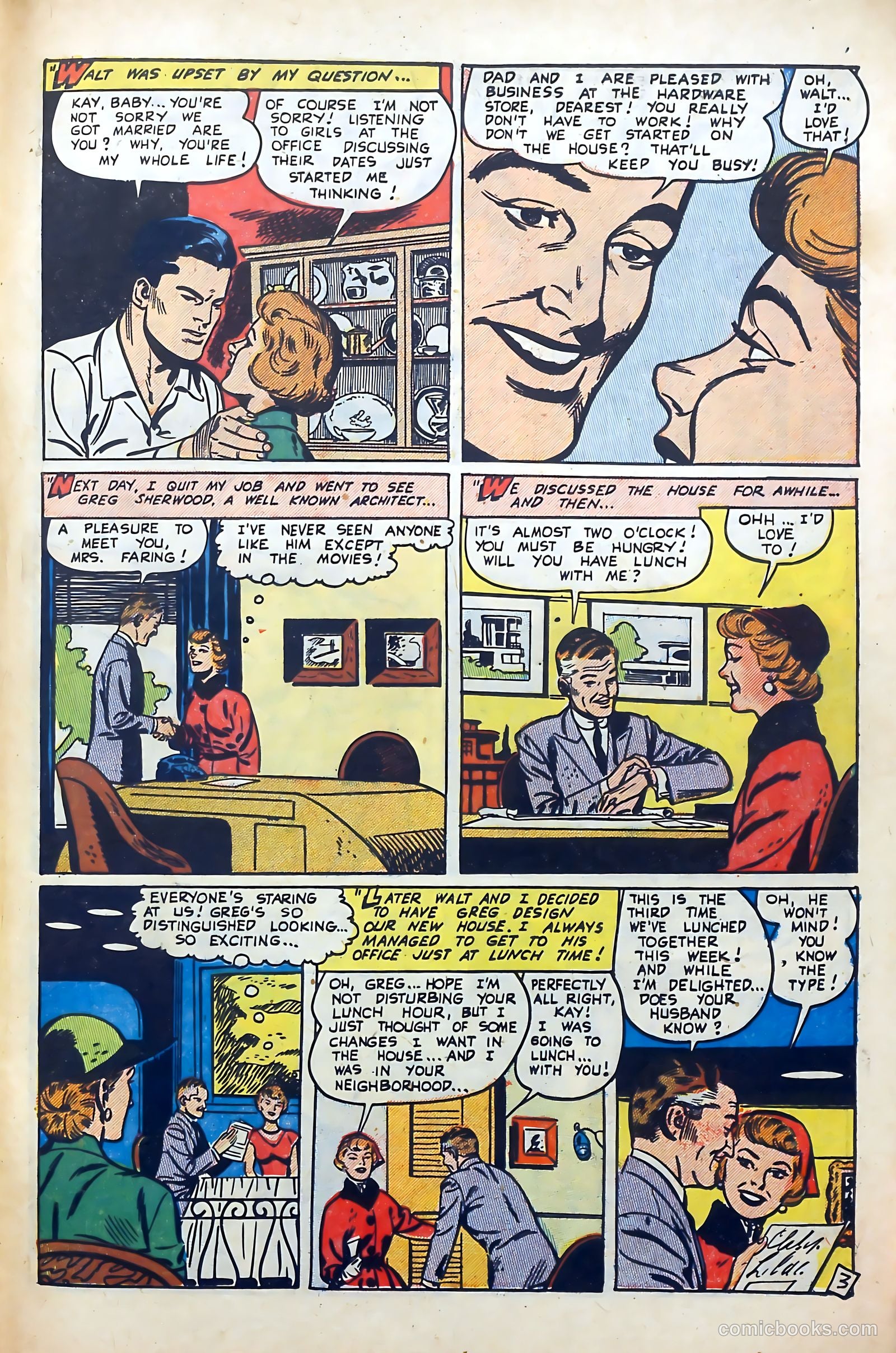 Popular Romance #27 (1953) — page 31 of 36