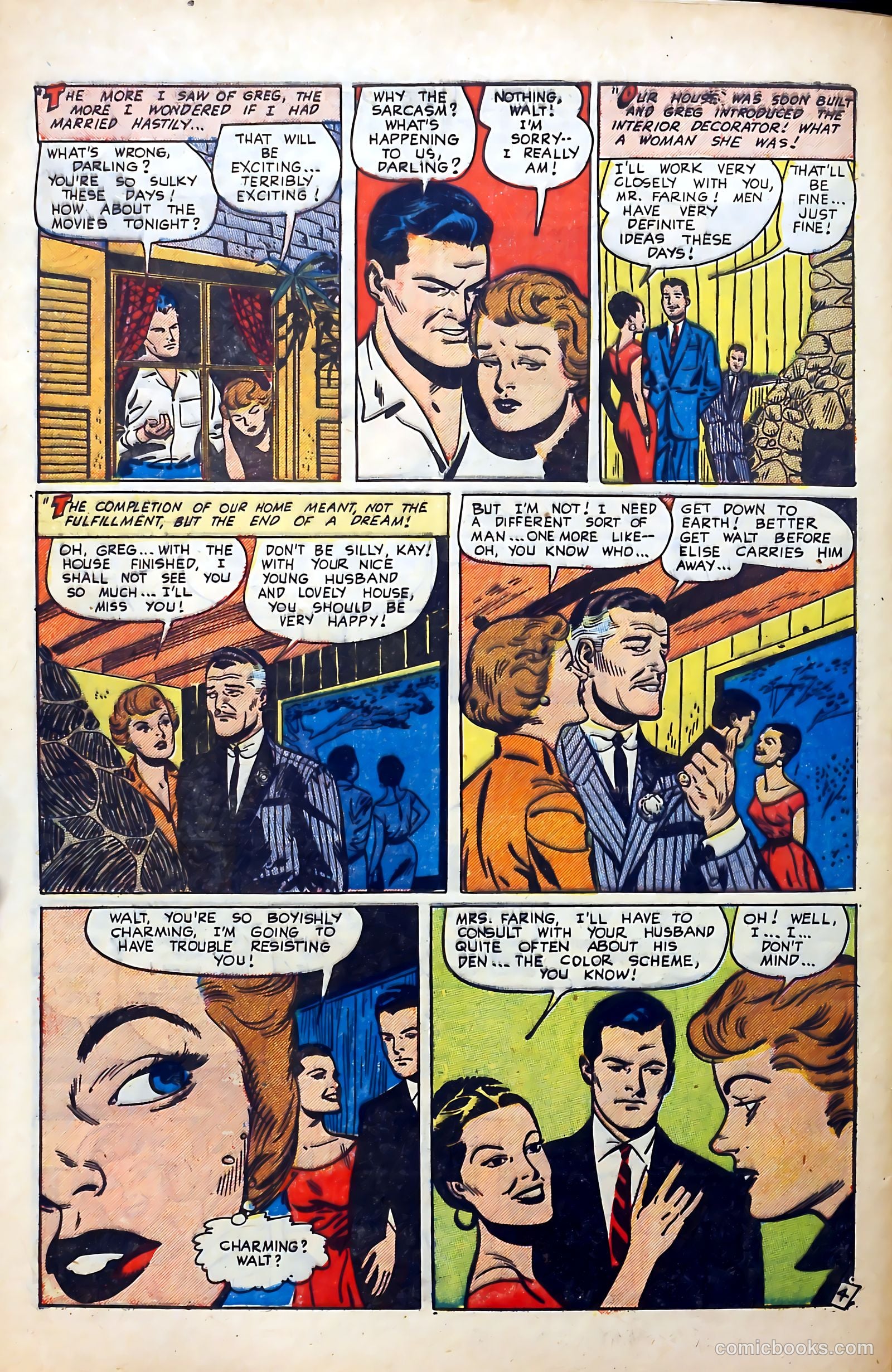 Popular Romance #27 (1953) — page 32 of 36