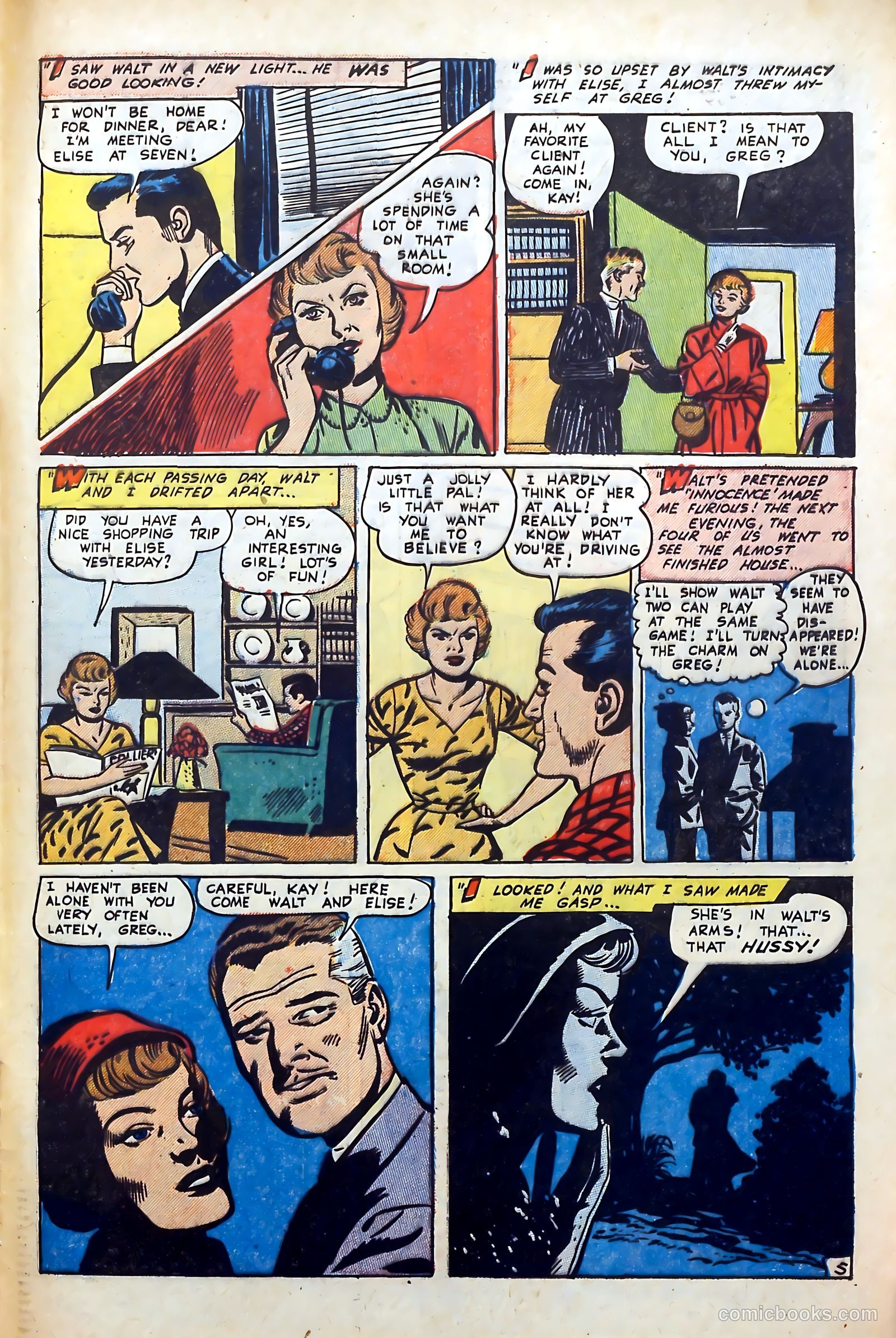 Popular Romance #27 (1953) — page 33 of 36