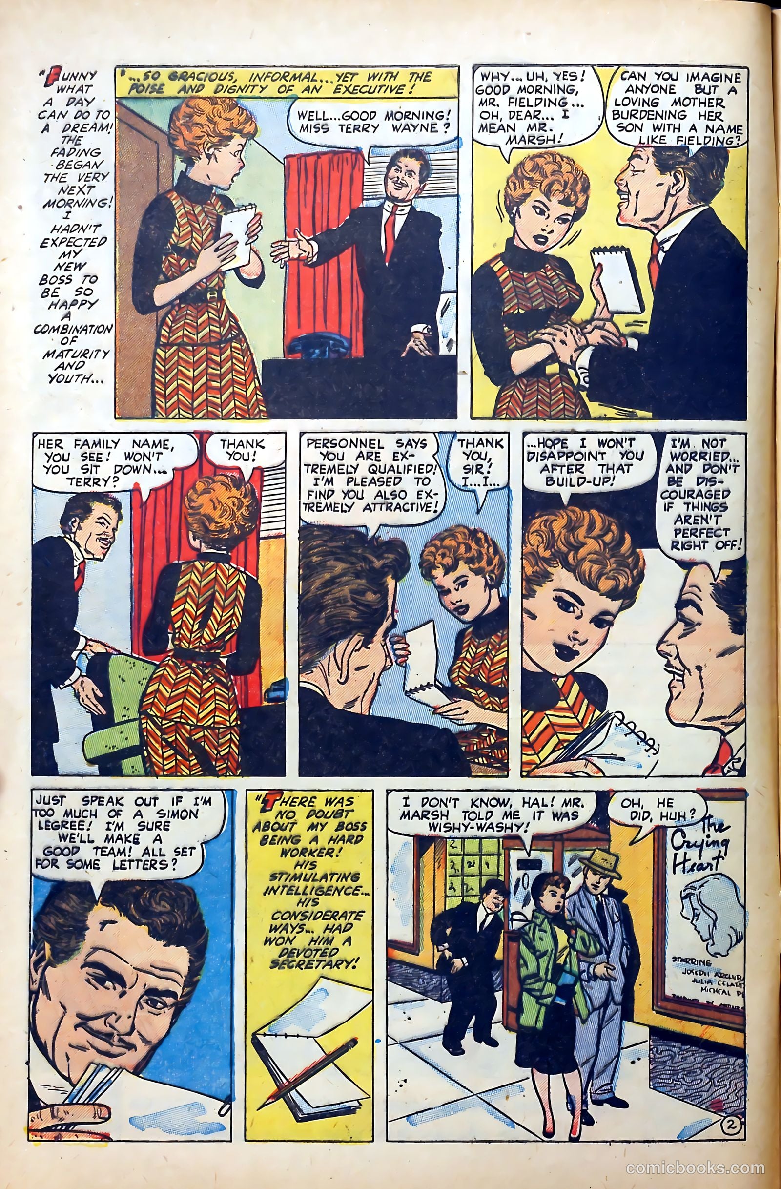 Popular Romance #28 (1954) — page 4 of 36