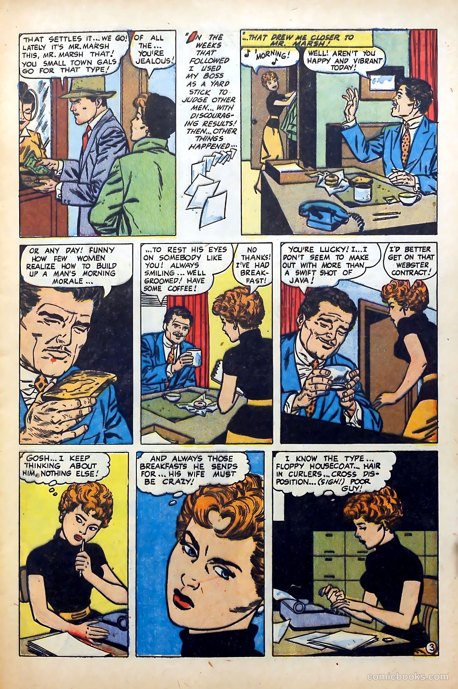 Popular Romance #28 (1954) — page 5 of 36