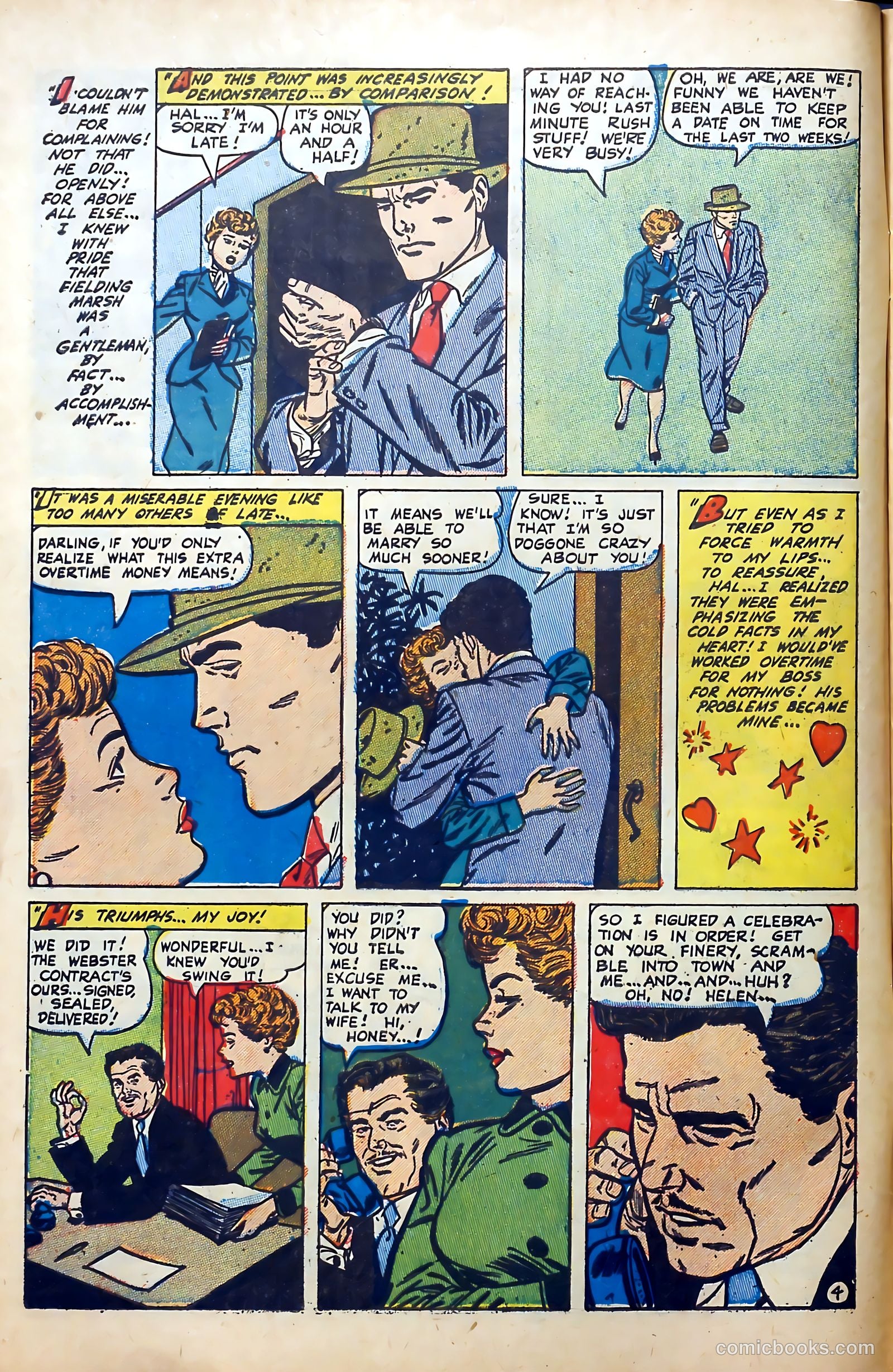 Popular Romance #28 (1954) — page 6 of 36
