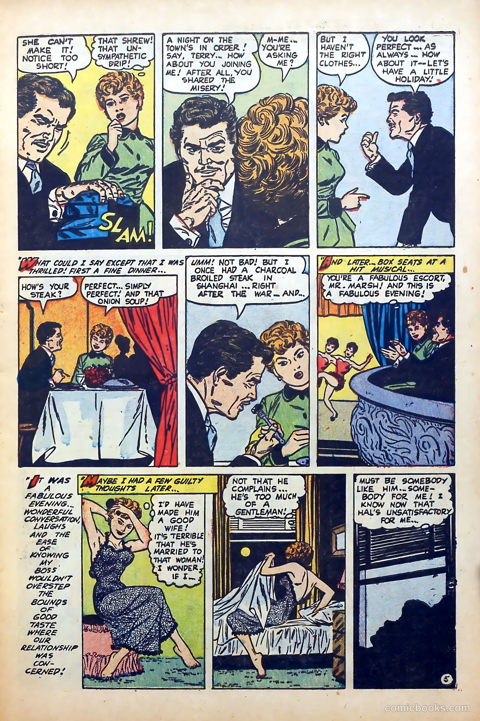 Popular Romance #28 (1954) — page 7 of 36