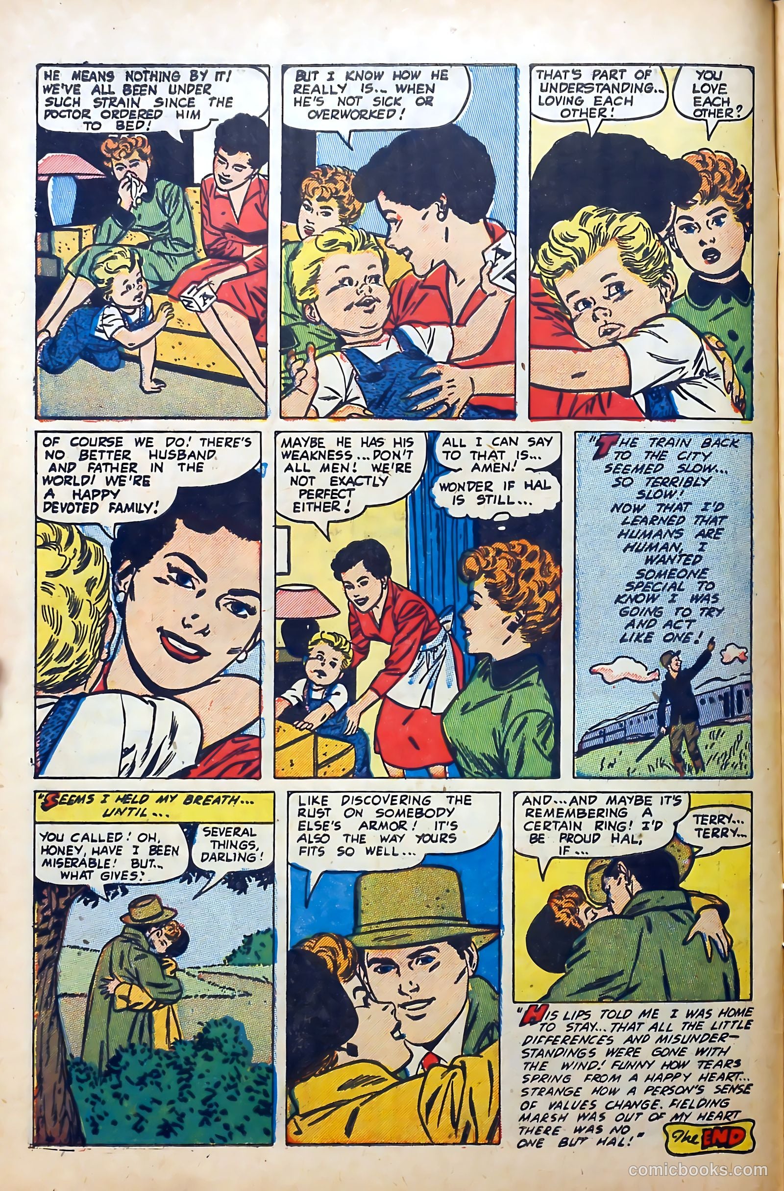 Popular Romance #28 (1954) — page 10 of 36