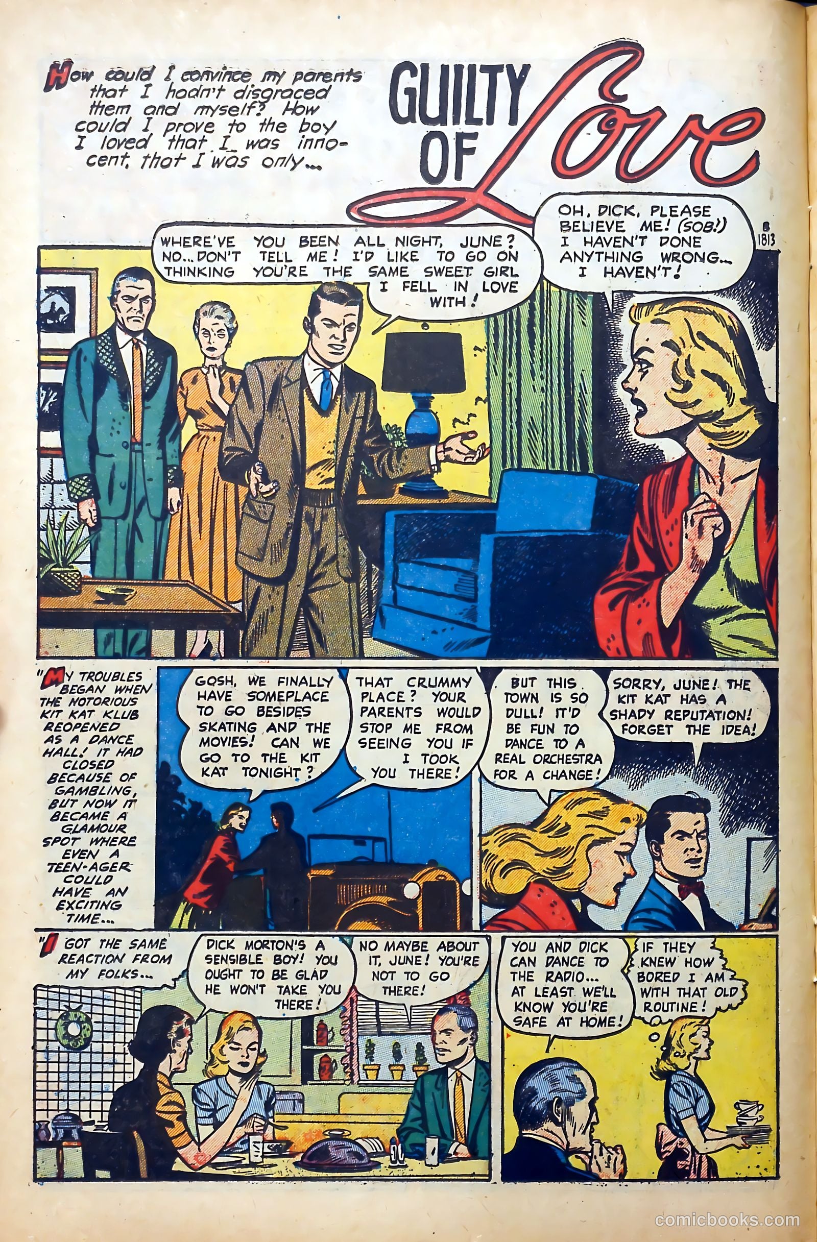 Popular Romance #28 (1954) — page 14 of 36