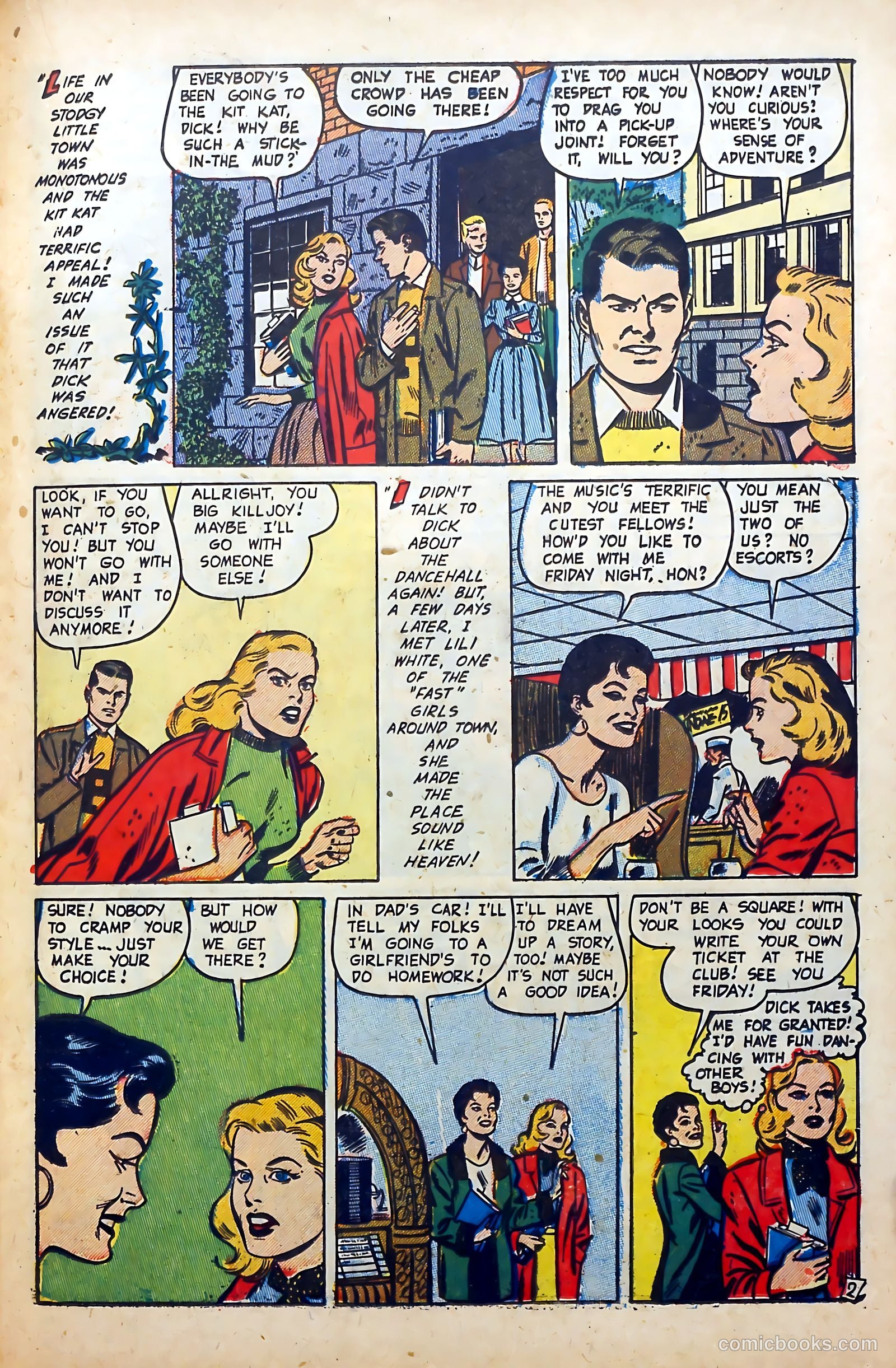 Popular Romance #28 (1954) — page 15 of 36