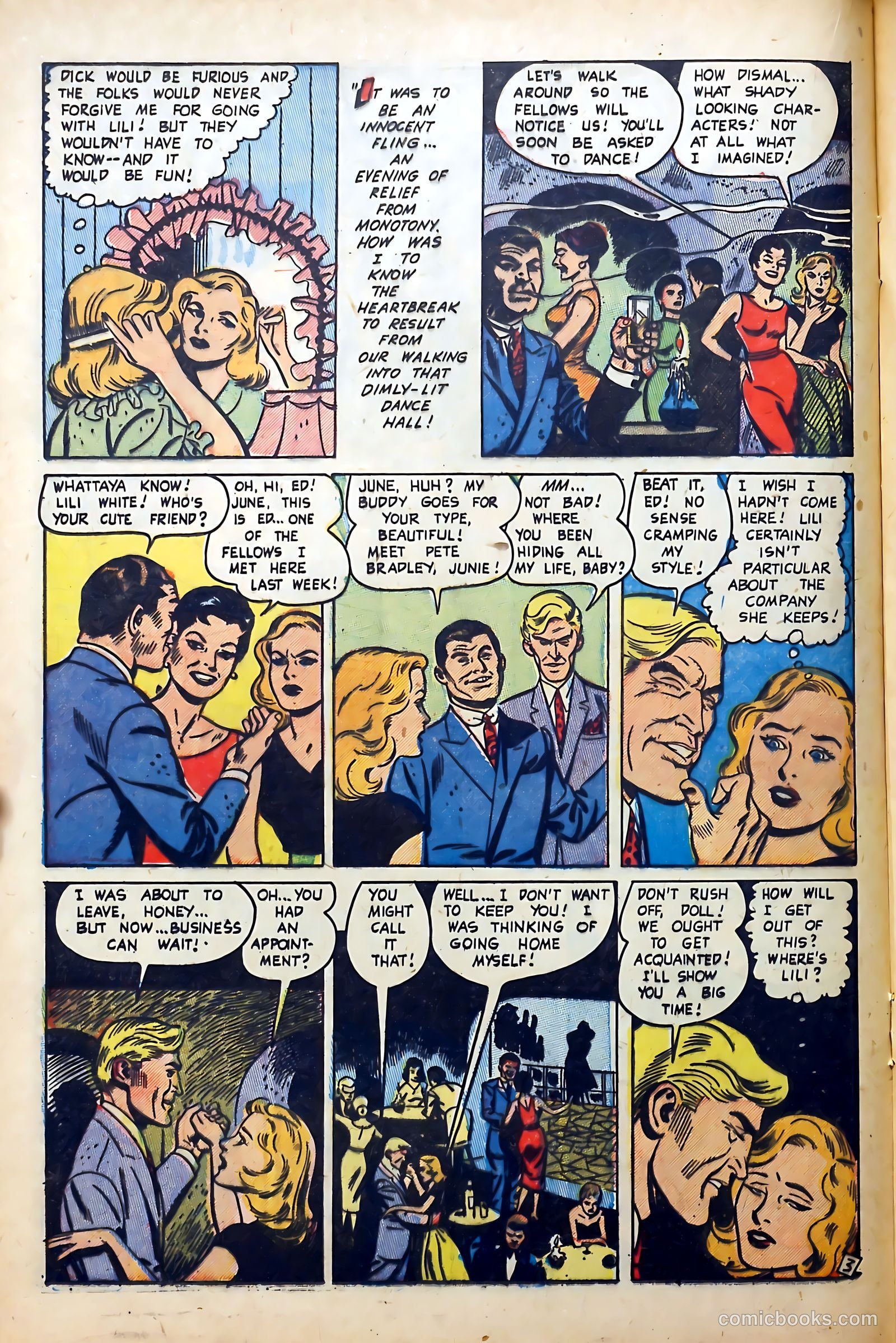 Popular Romance #28 (1954) — page 16 of 36