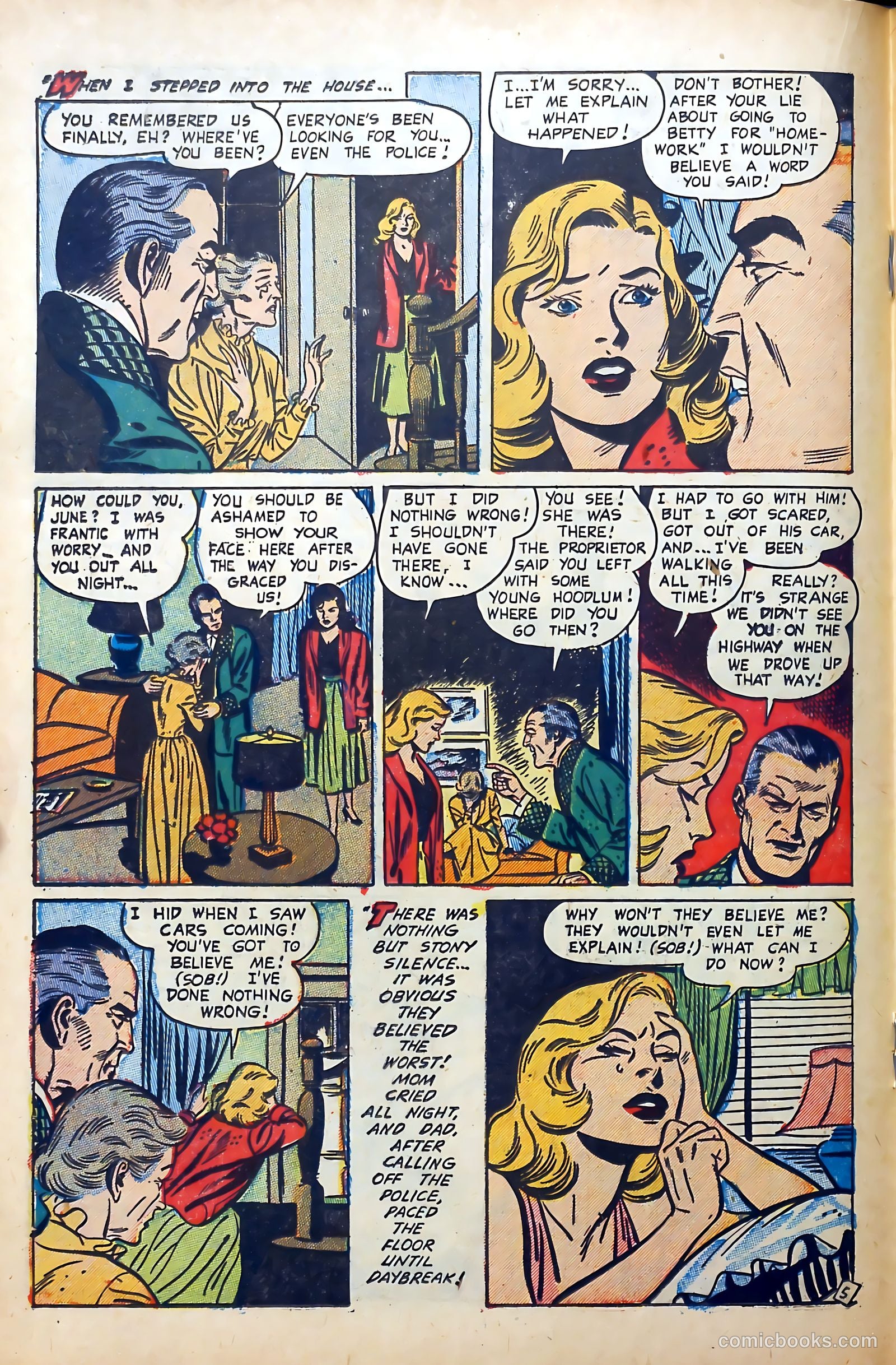 Popular Romance #28 (1954) — page 18 of 36