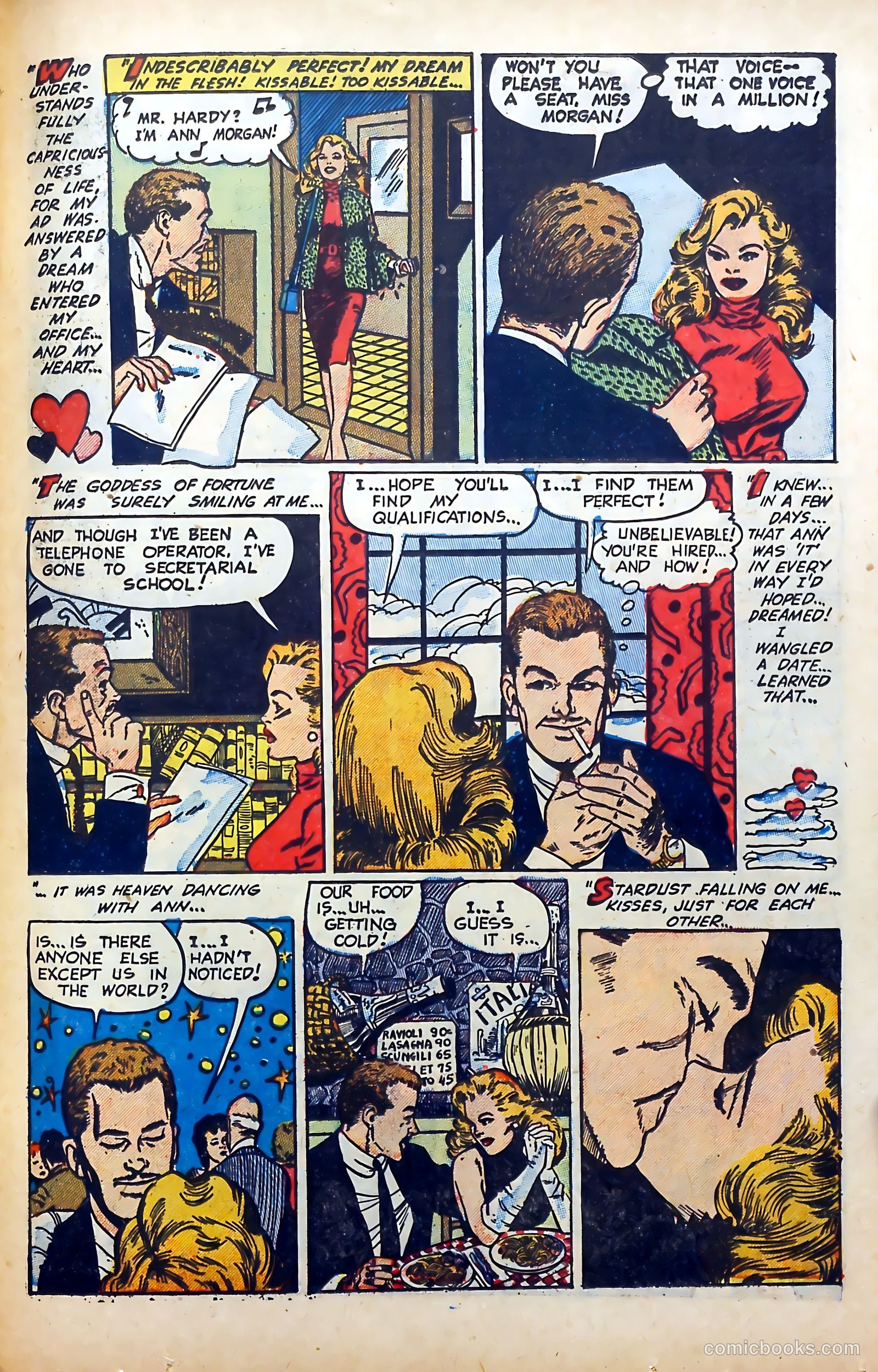 Popular Romance #28 (1954) — page 23 of 36