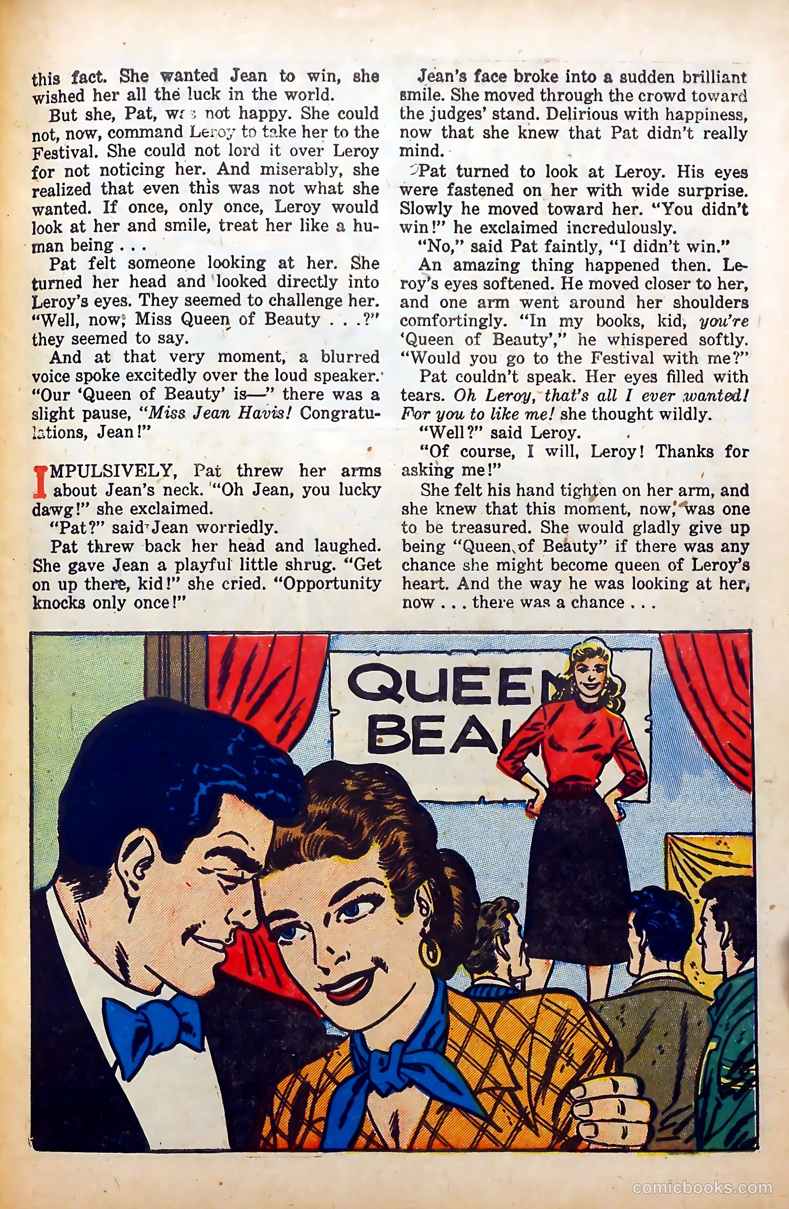 Popular Romance #28 (1954) — page 27 of 36