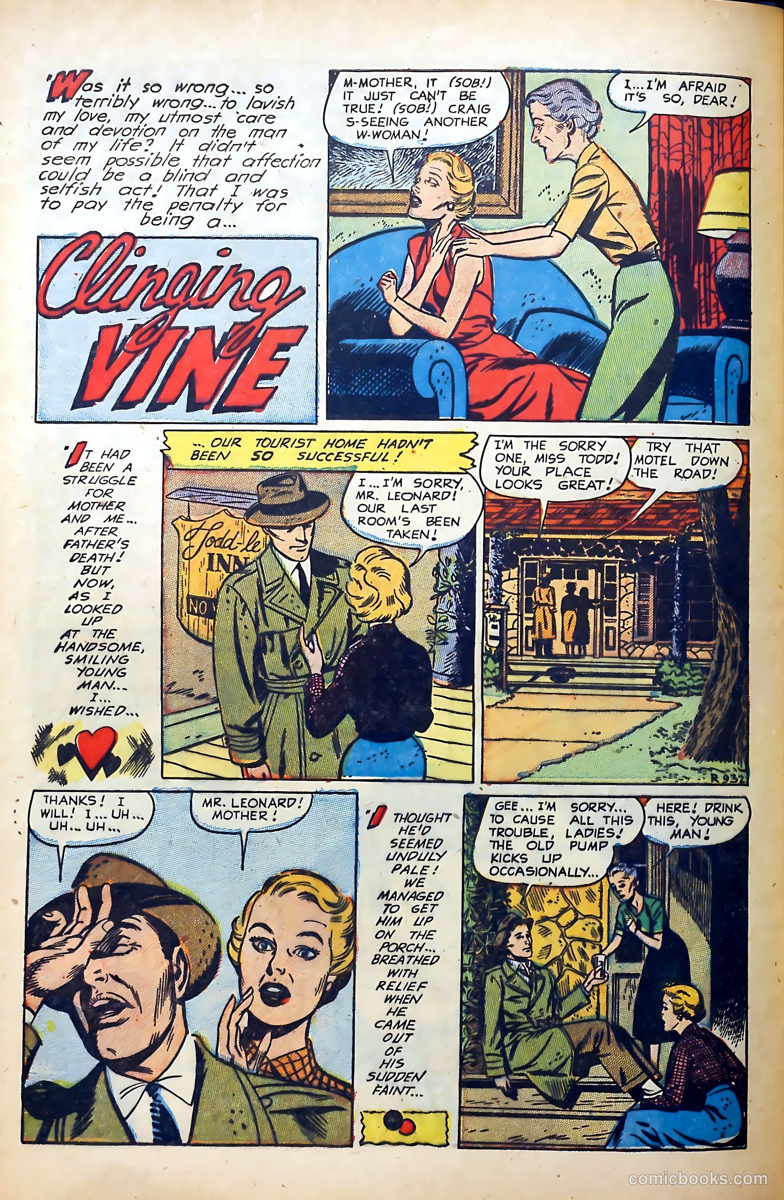Popular Romance #28 (1954) — page 28 of 36