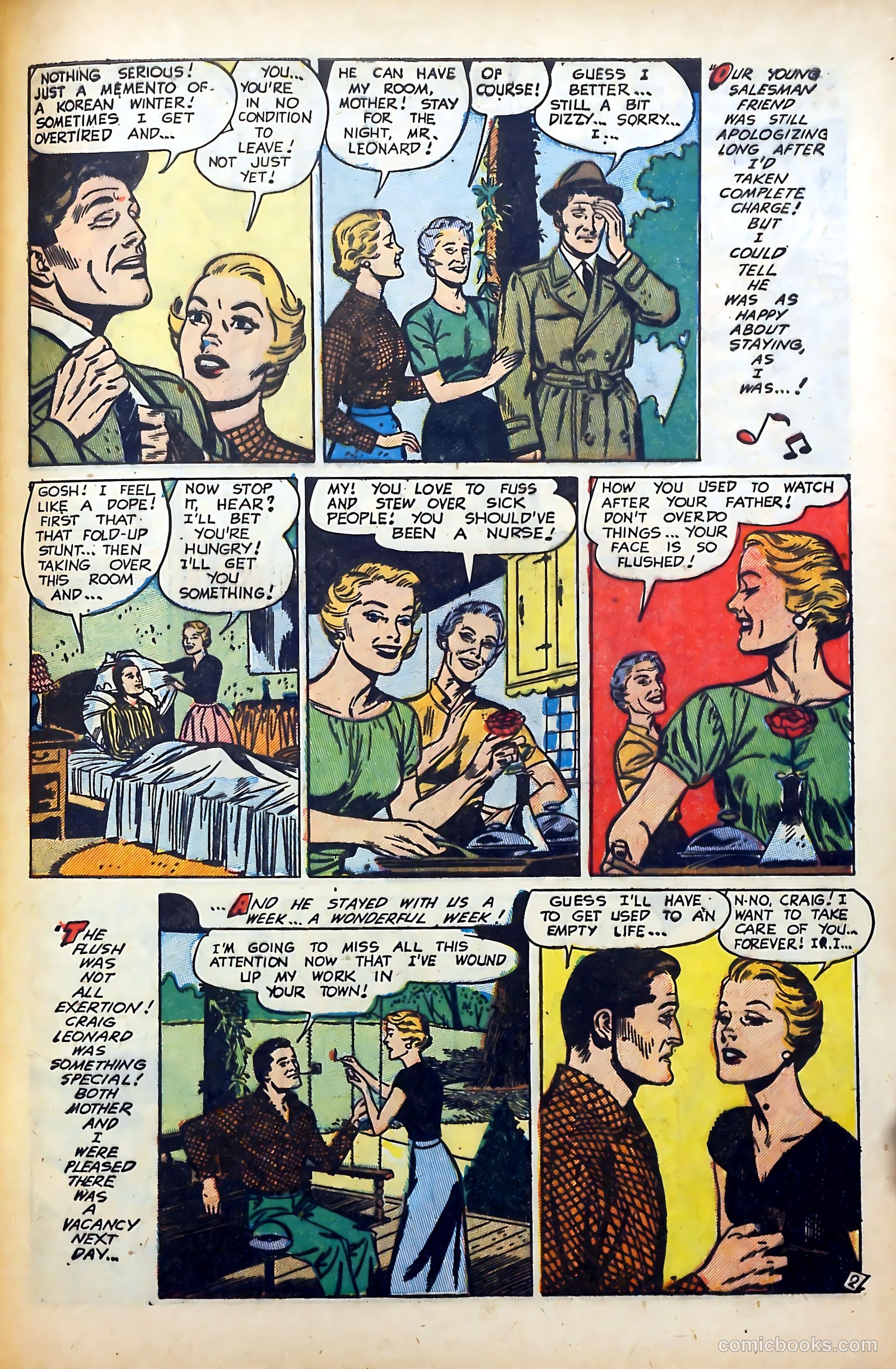 Popular Romance #28 (1954) — page 29 of 36