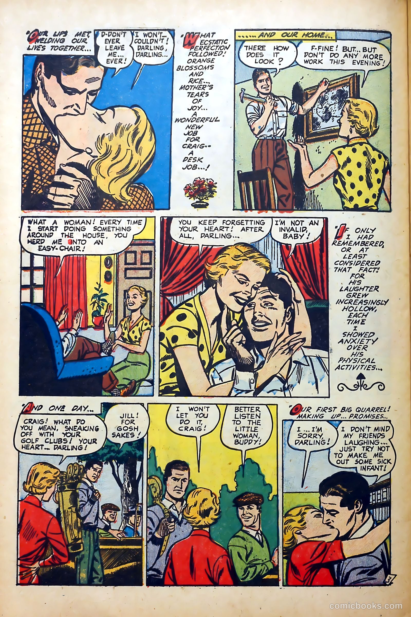 Popular Romance #28 (1954) — page 30 of 36