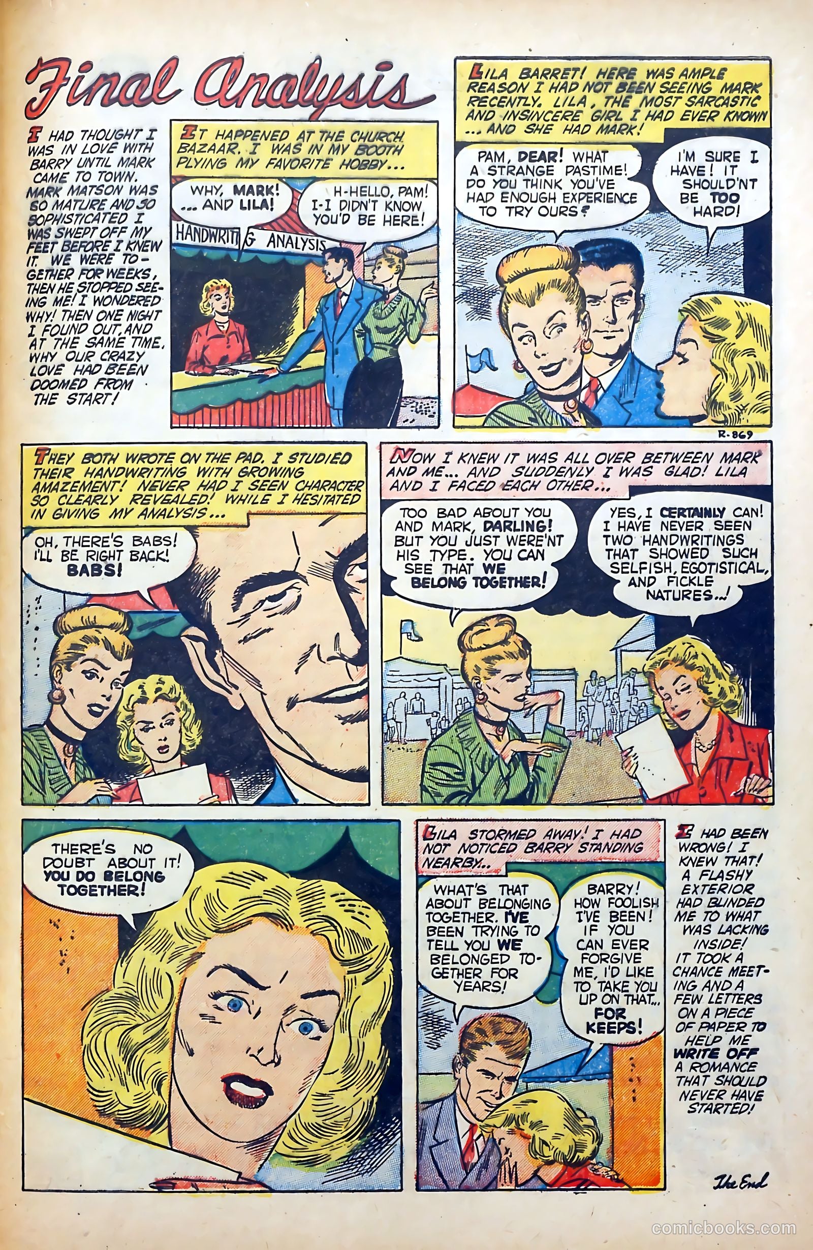 Popular Romance #28 (1954) — page 33 of 36