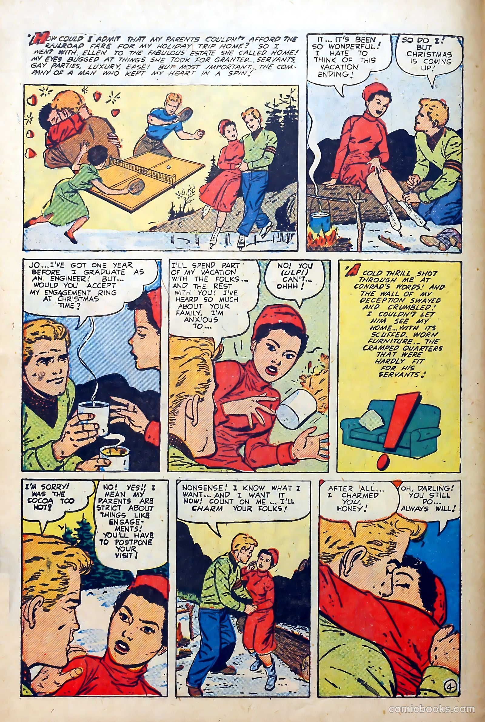 Popular Romance #29 (1954) — page 6 of 37