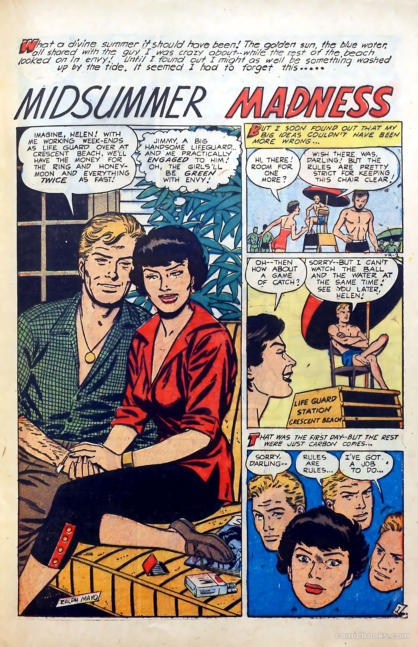 Popular Romance #29 (1954) — page 17 of 37