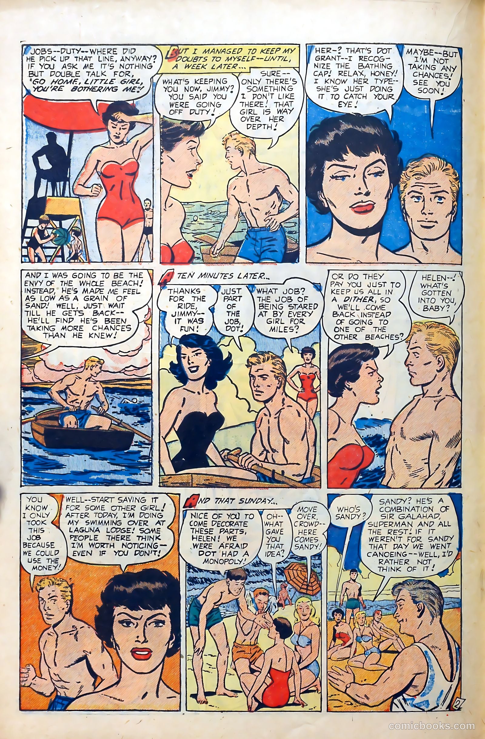 Popular Romance #29 (1954) — page 18 of 37