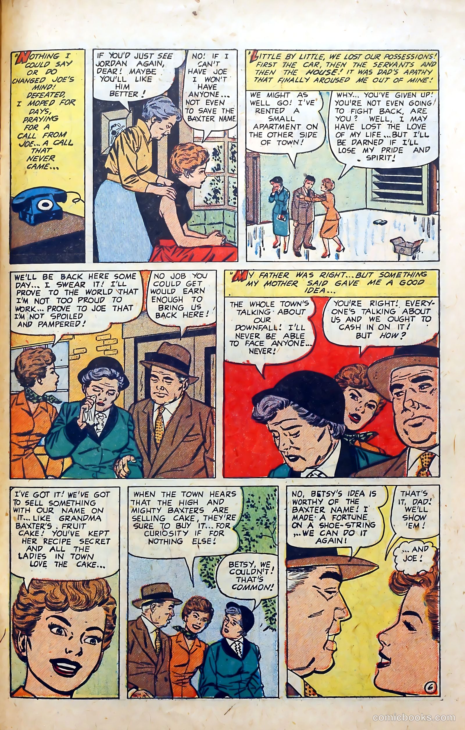 Popular Romance #29 (1954) — page 27 of 37