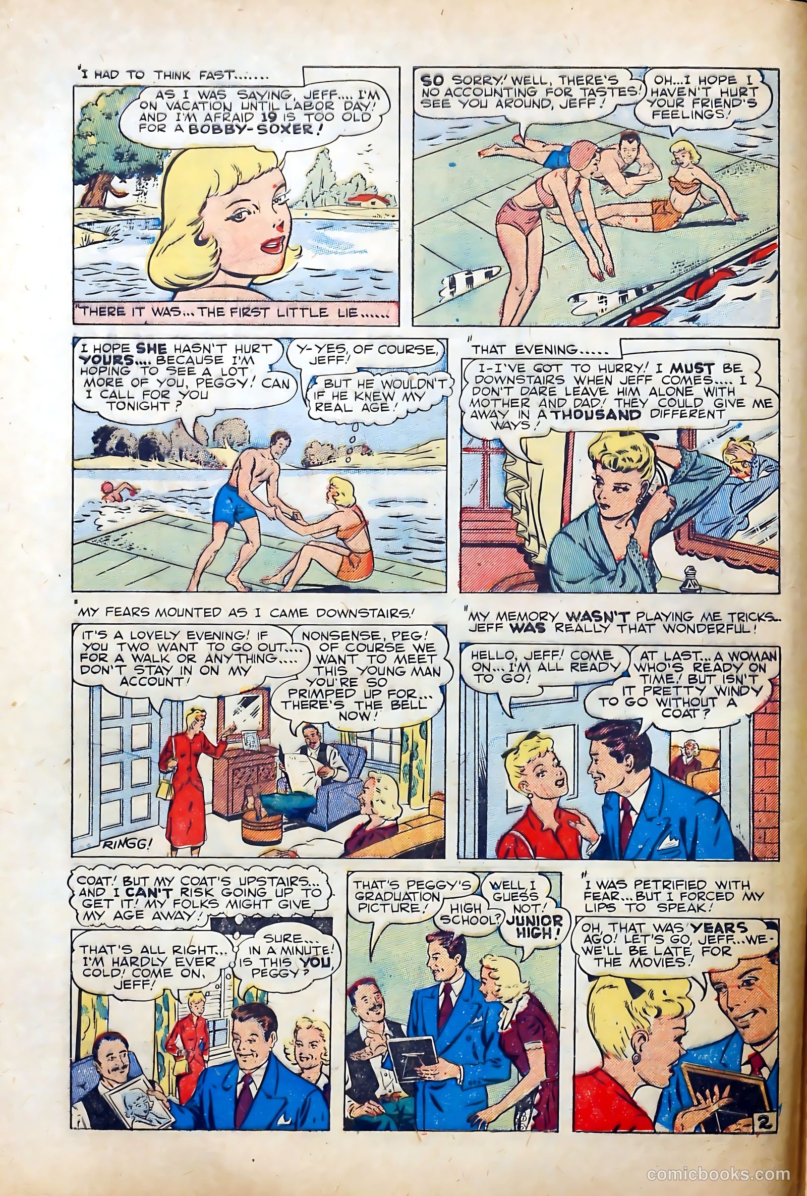 Popular Romance #5 (1949) — page 4 of 36