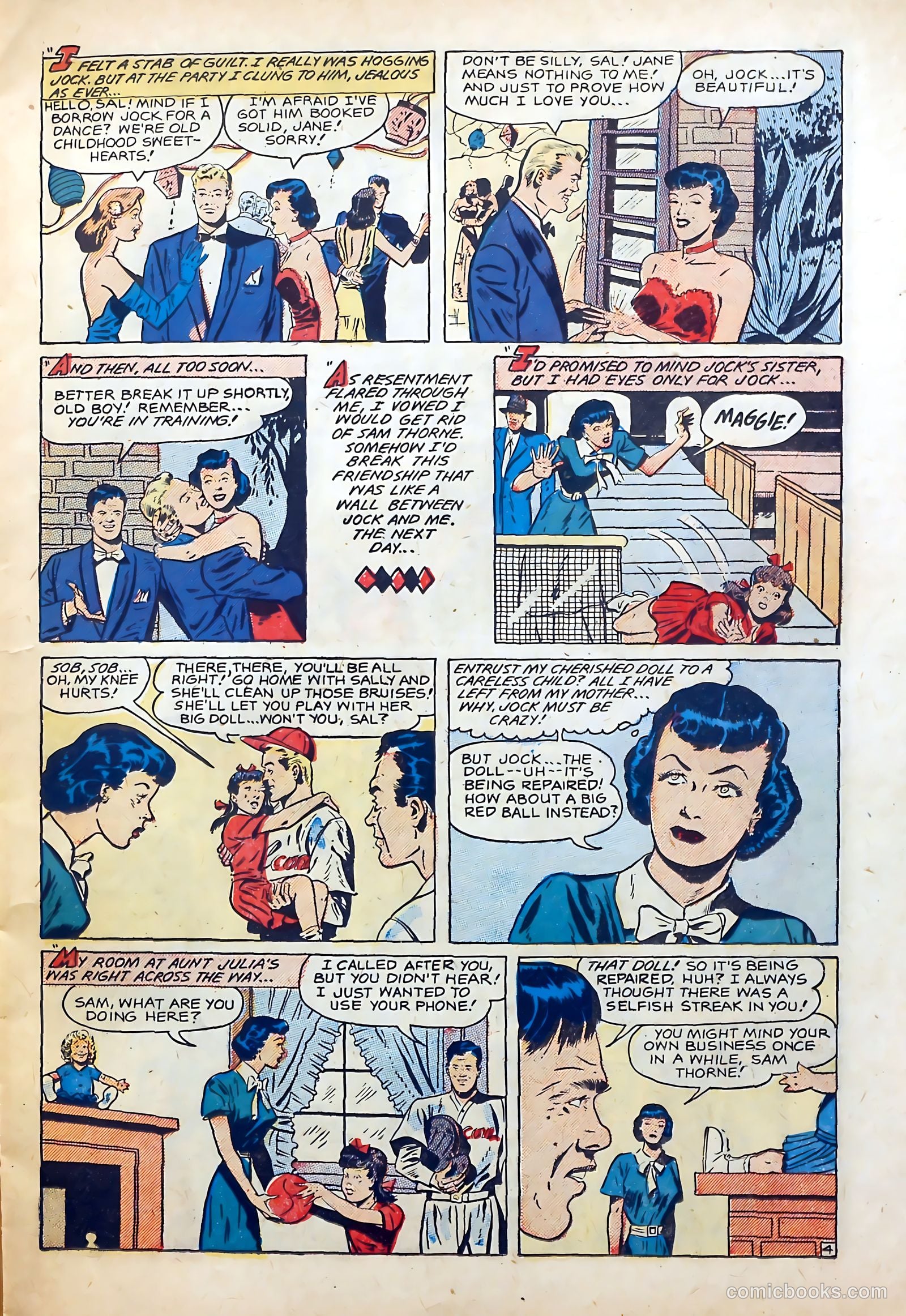 Popular Romance #5 (1949) — page 13 of 36