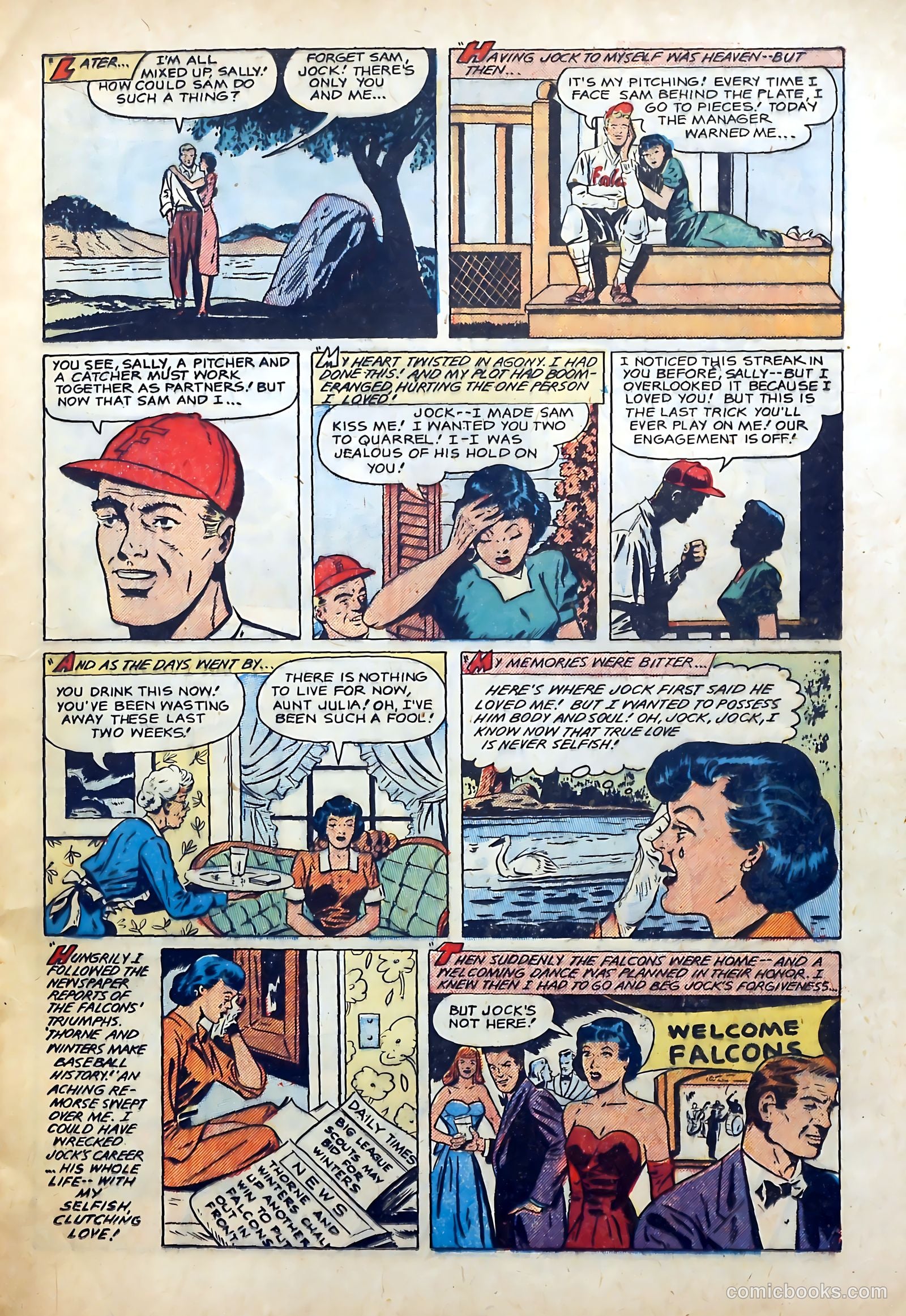 Popular Romance #5 (1949) — page 15 of 36