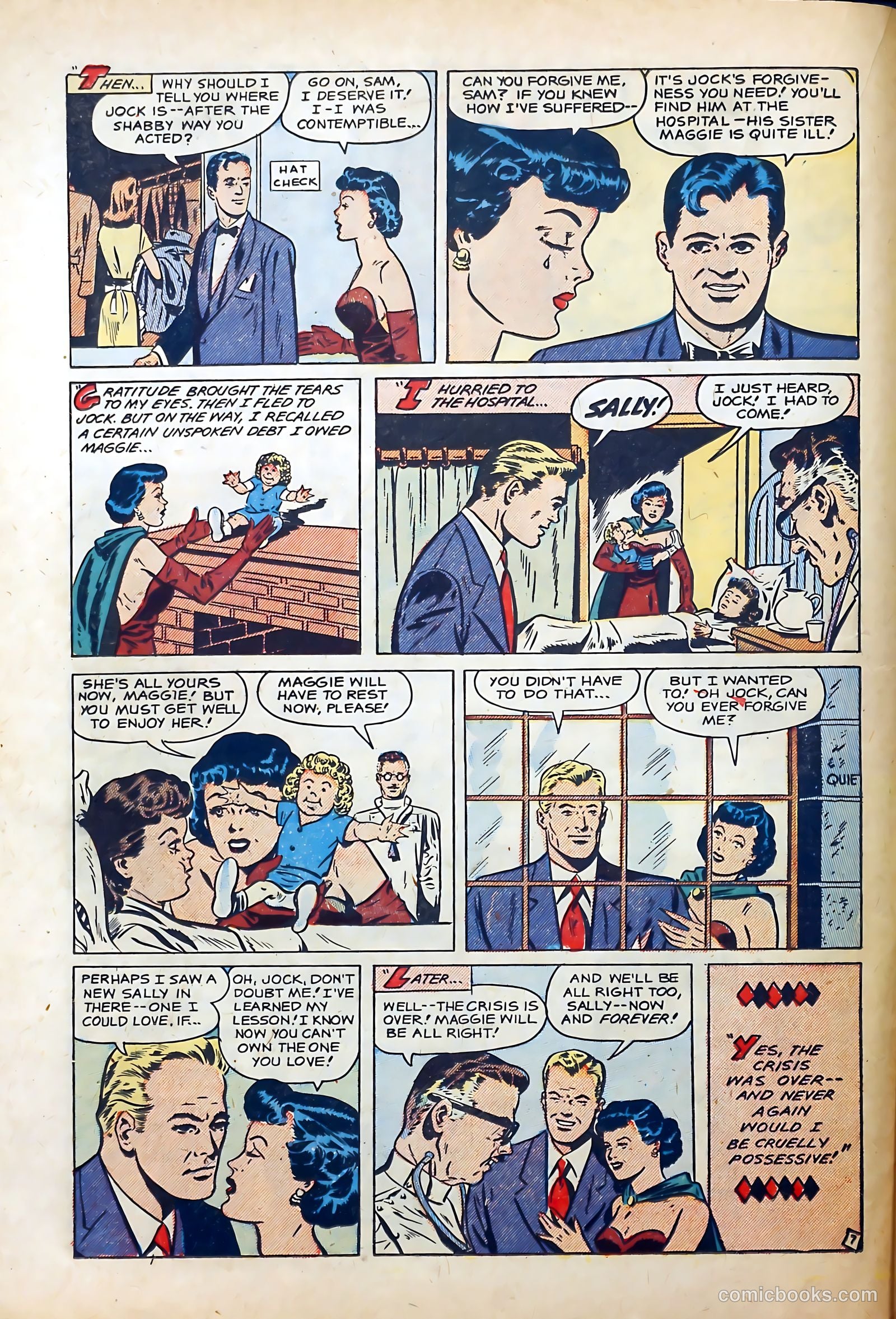 Popular Romance #5 (1949) — page 16 of 36