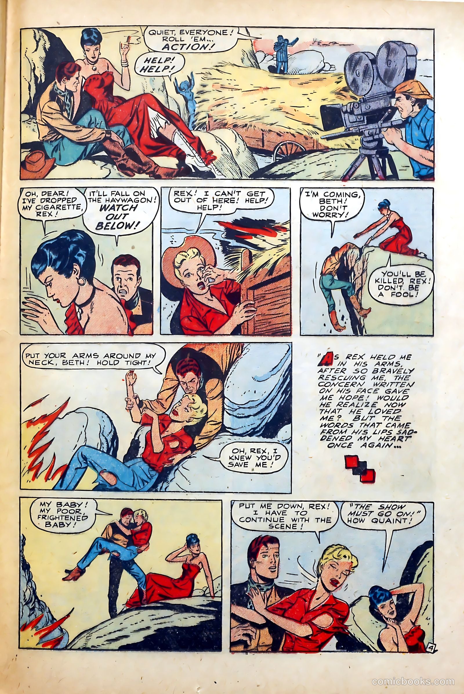 Popular Romance #5 (1949) — page 23 of 36