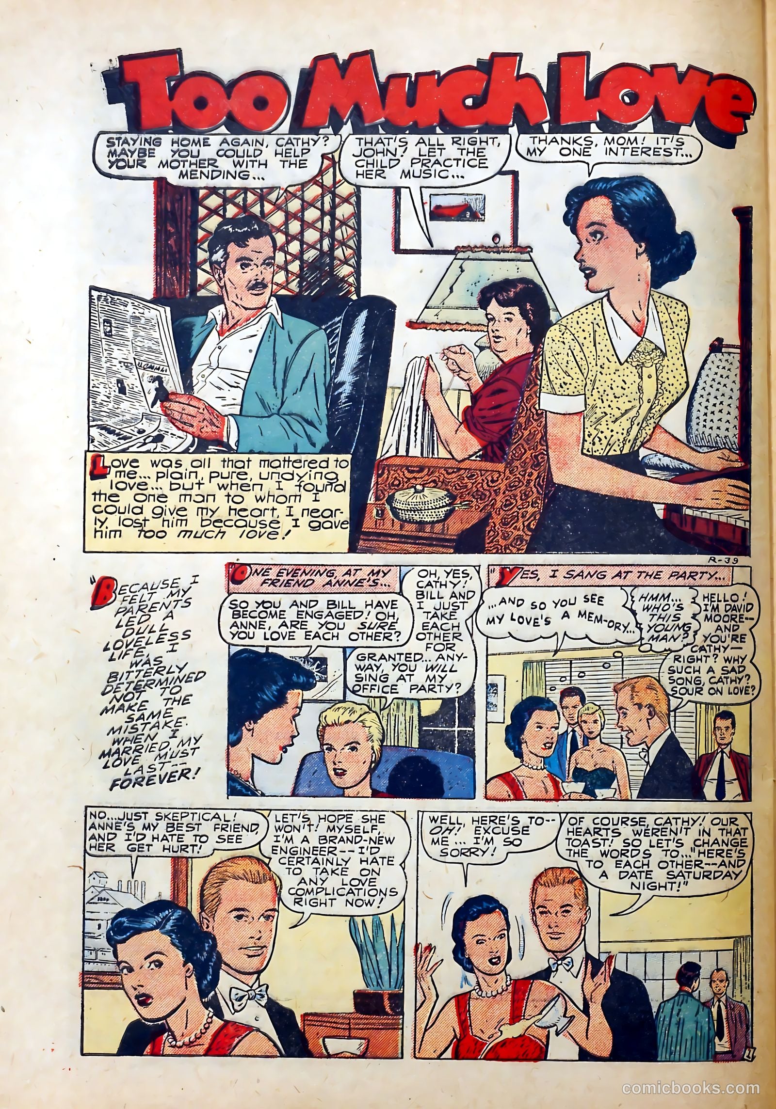 Popular Romance #5 (1949) — page 28 of 36