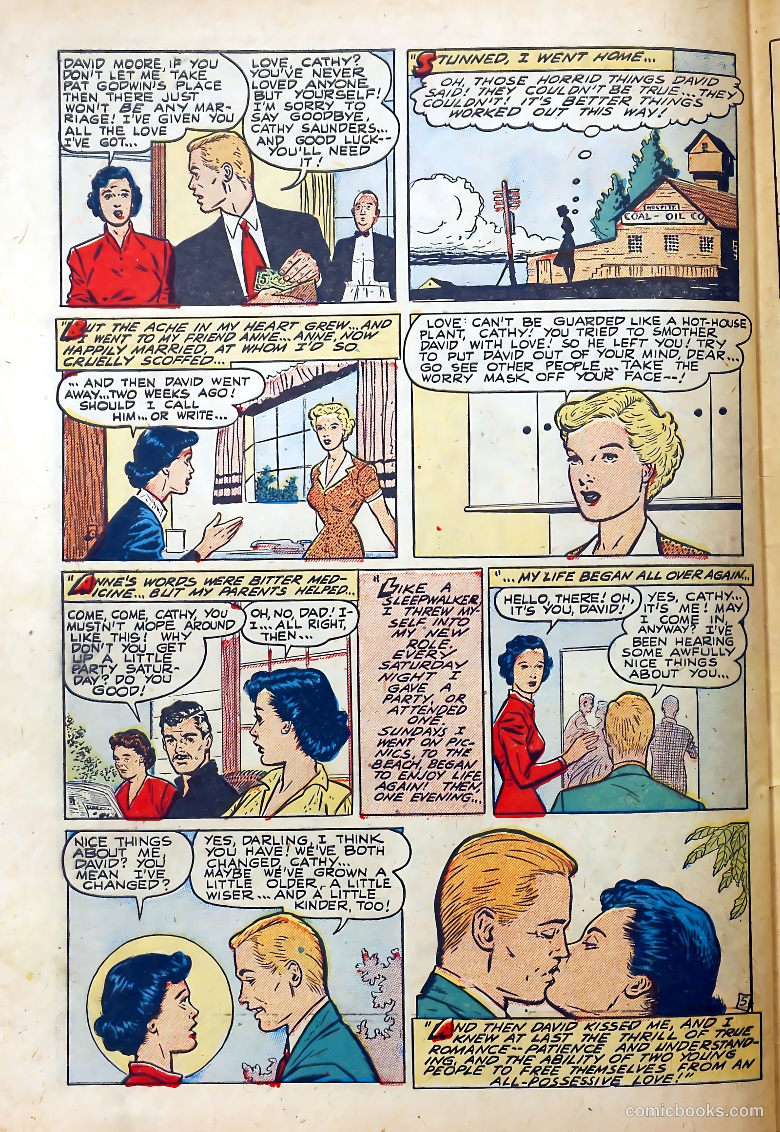 Popular Romance #5 (1949) — page 32 of 36