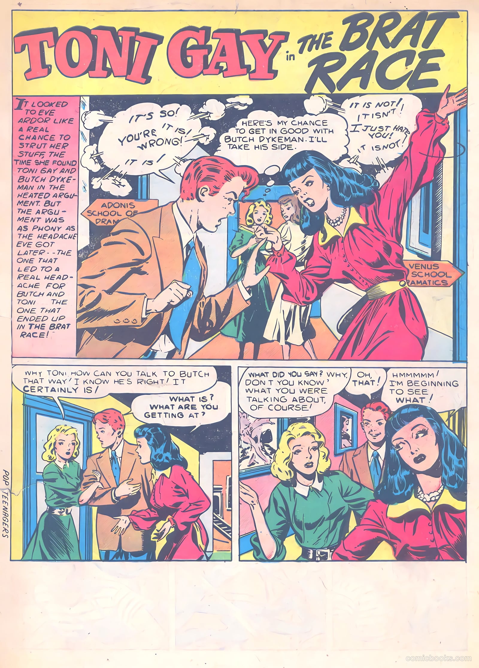 Popular Teen-Agers #5 (1950) — page 3