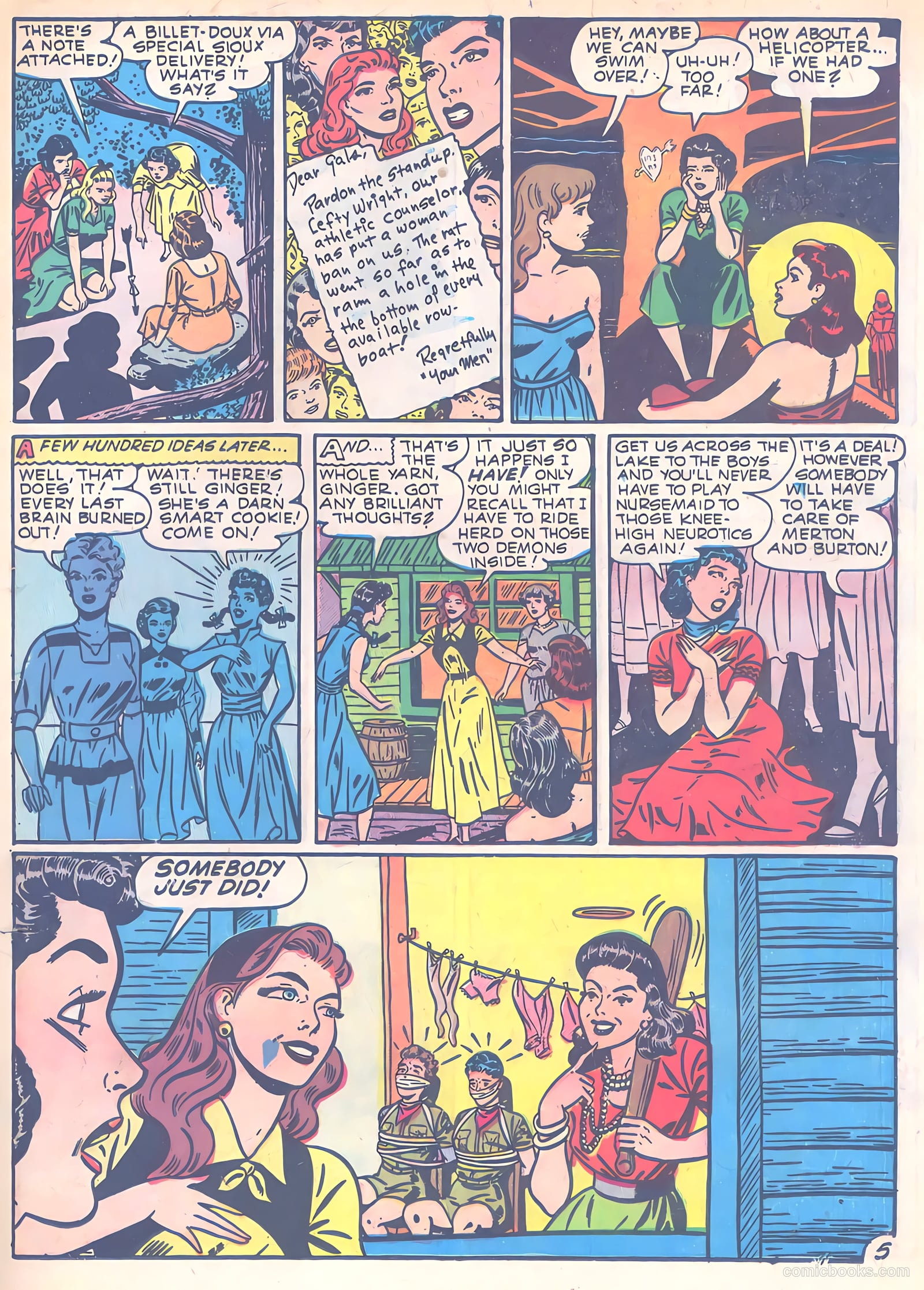 Popular Teen-Agers #5 (1950) — page 15