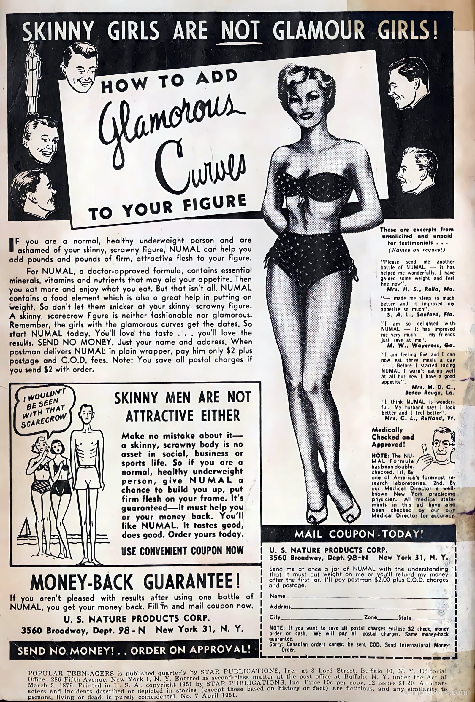 Popular Teen-Agers #7 (1951) — page 2