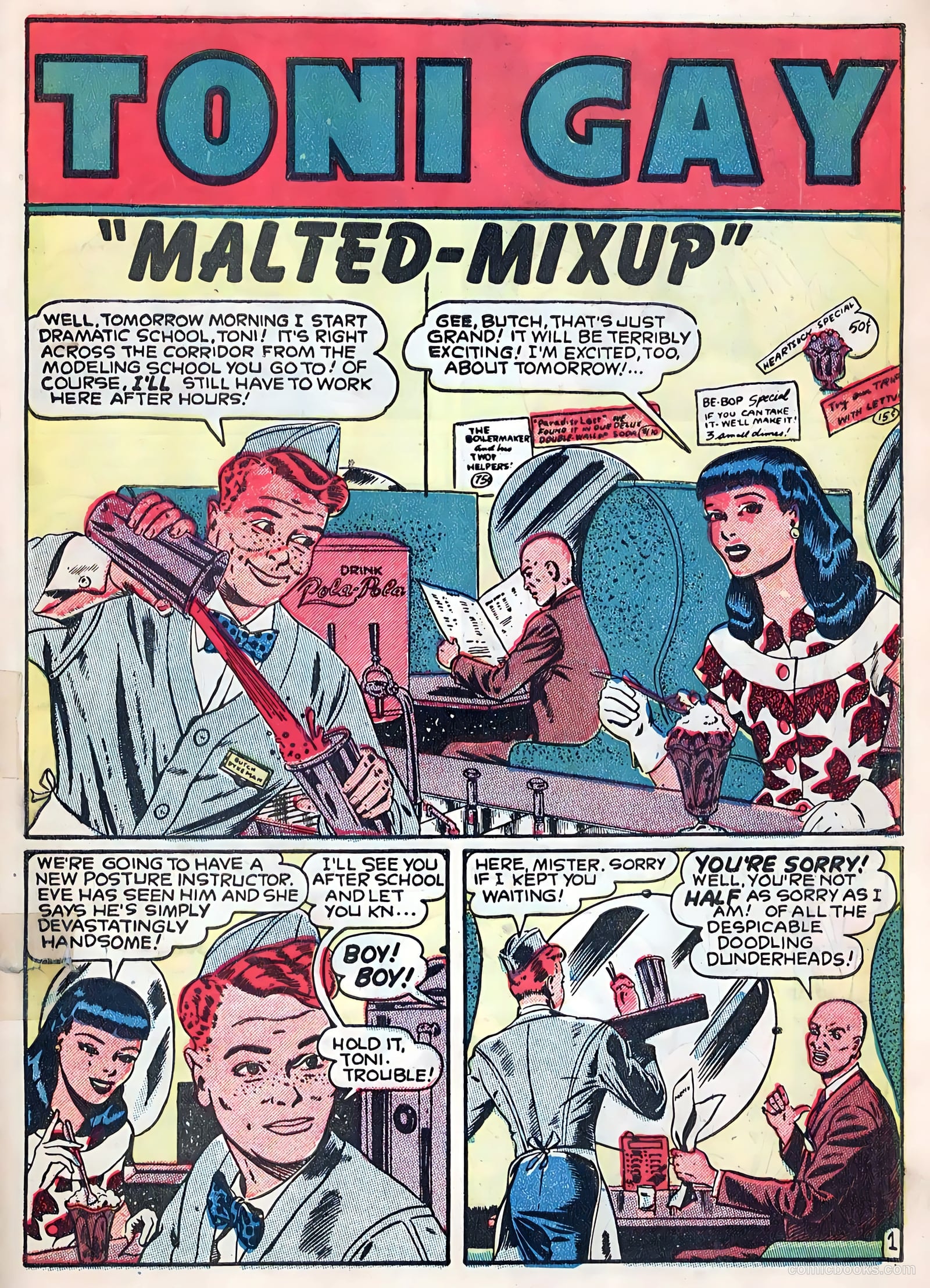 Popular Teen-Agers #7 (1951) — page 11