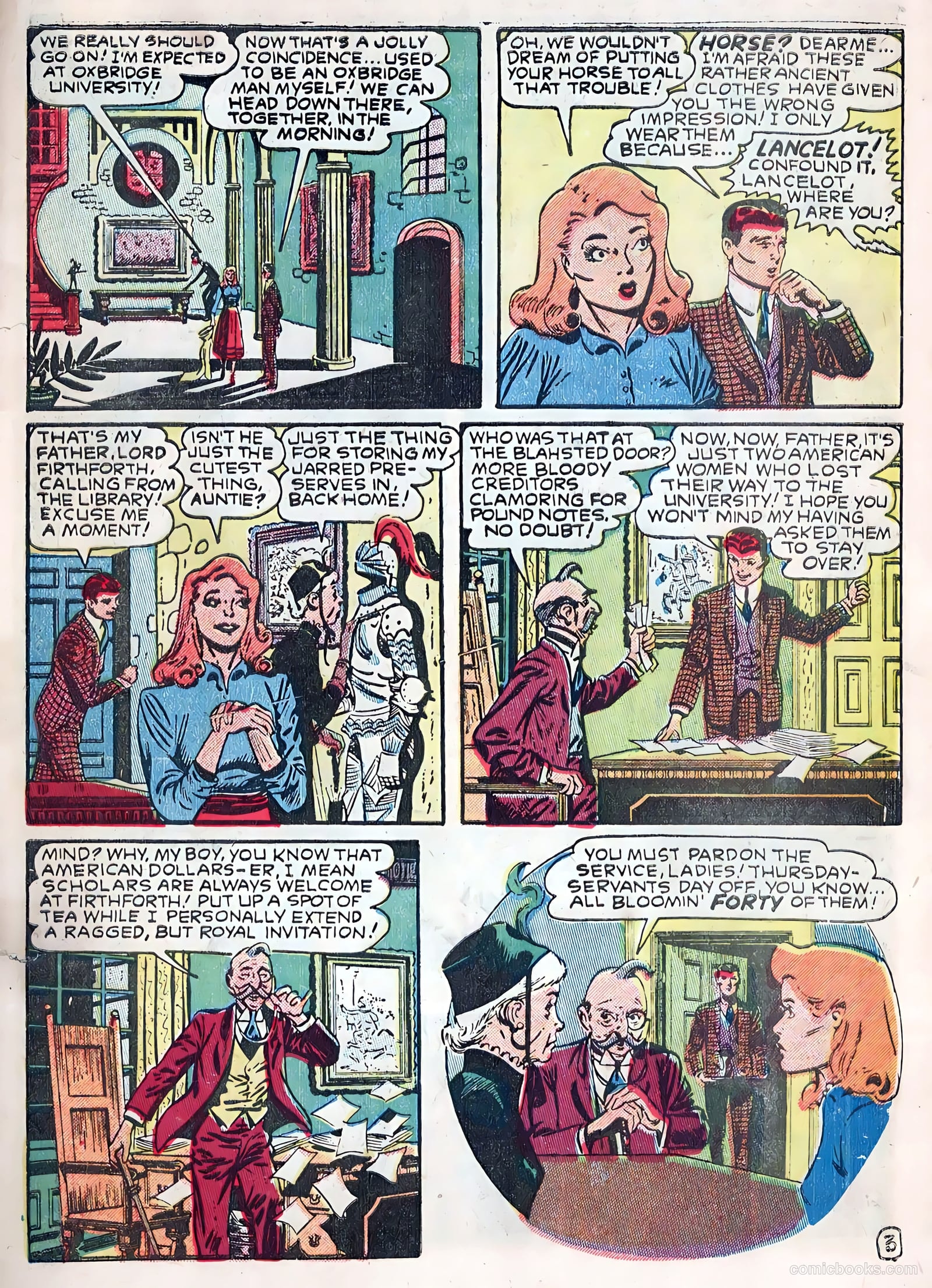 Popular Teen-Agers #7 (1951) — page 21