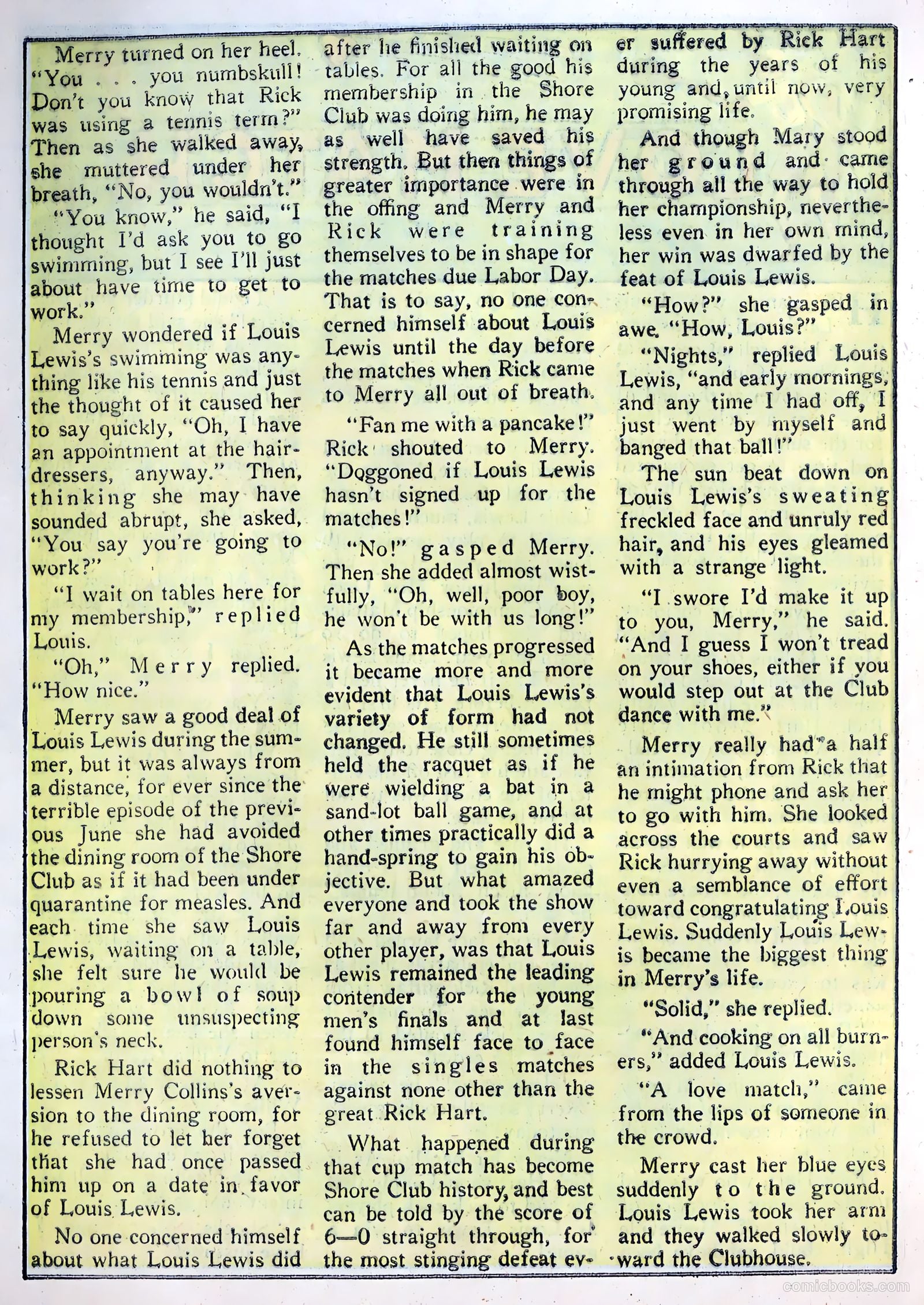 Popular Teen-Agers #8 (1951) — page 20