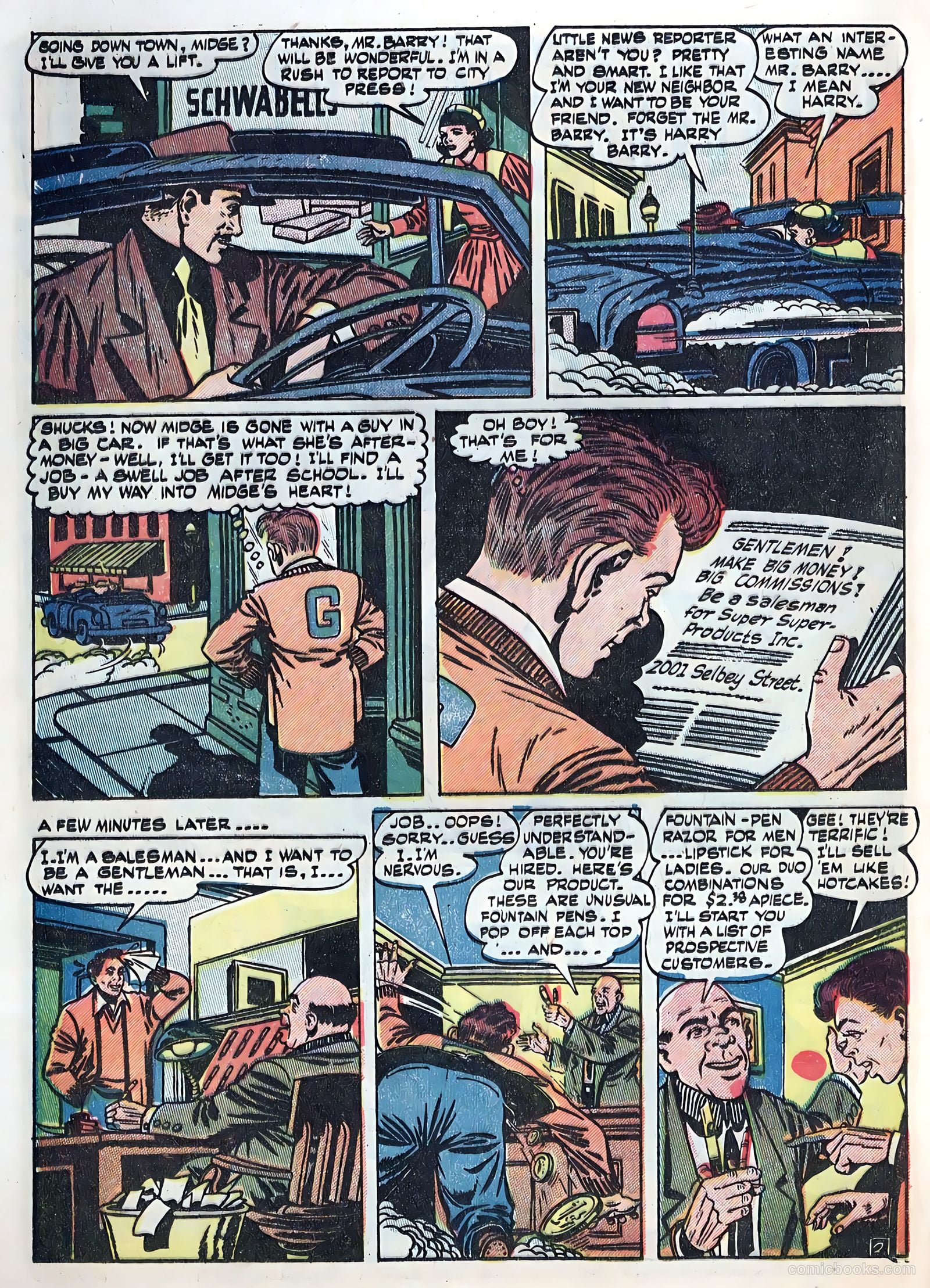 Popular Teen-Agers #8 (1951) — page 30