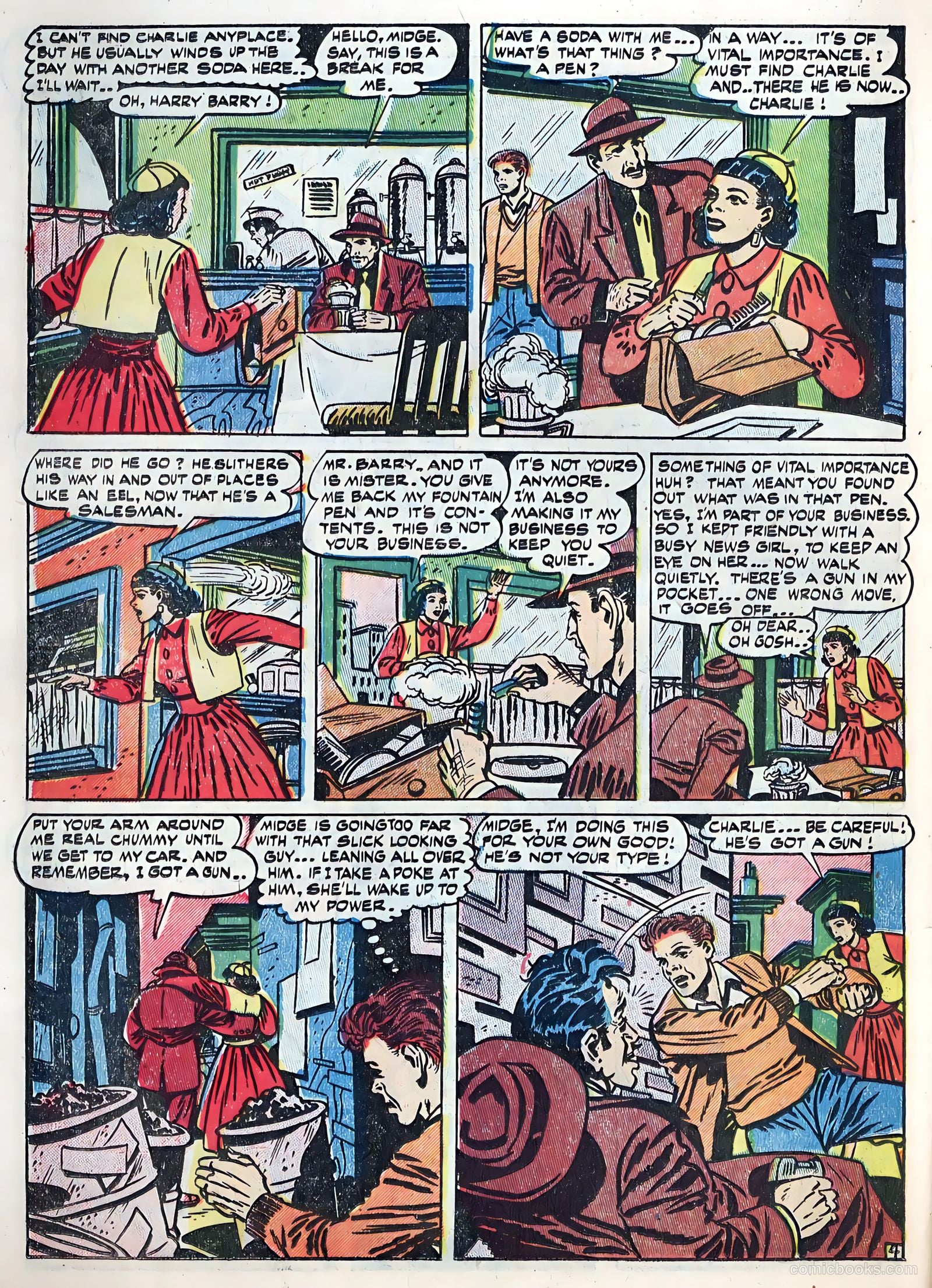 Popular Teen-Agers #8 (1951) — page 32