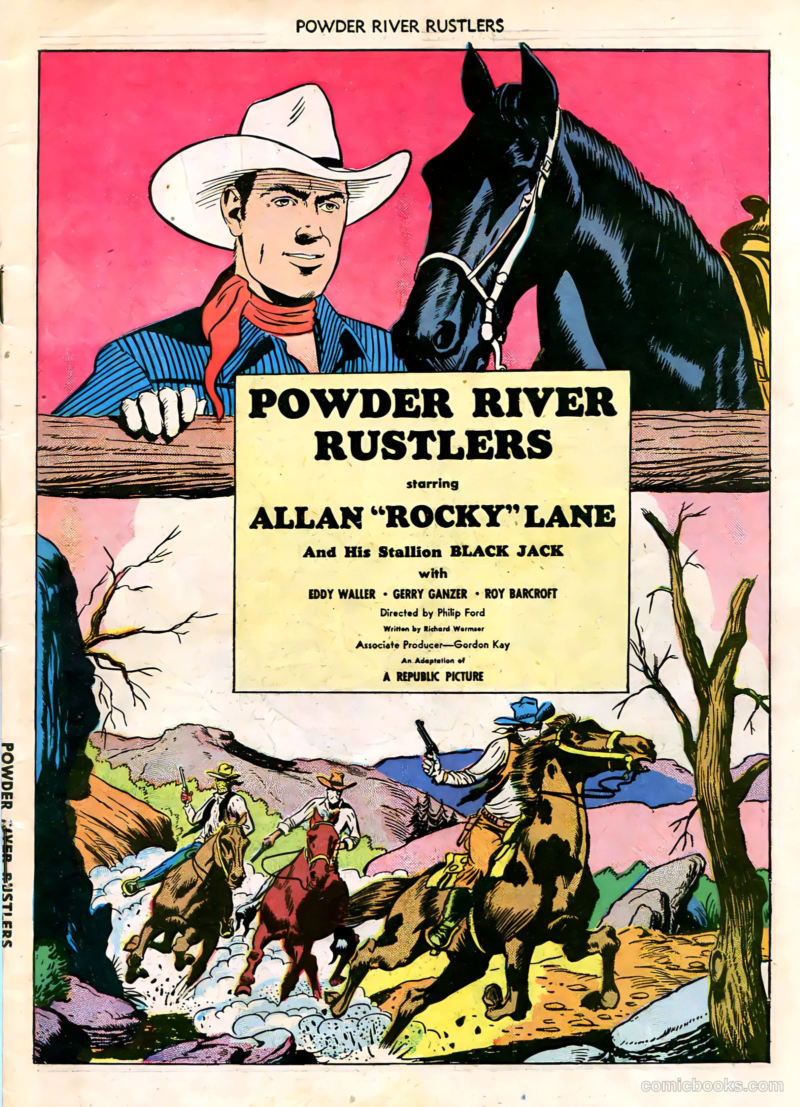 Powder River Rustlers #1 (1950) — page 3 of 35