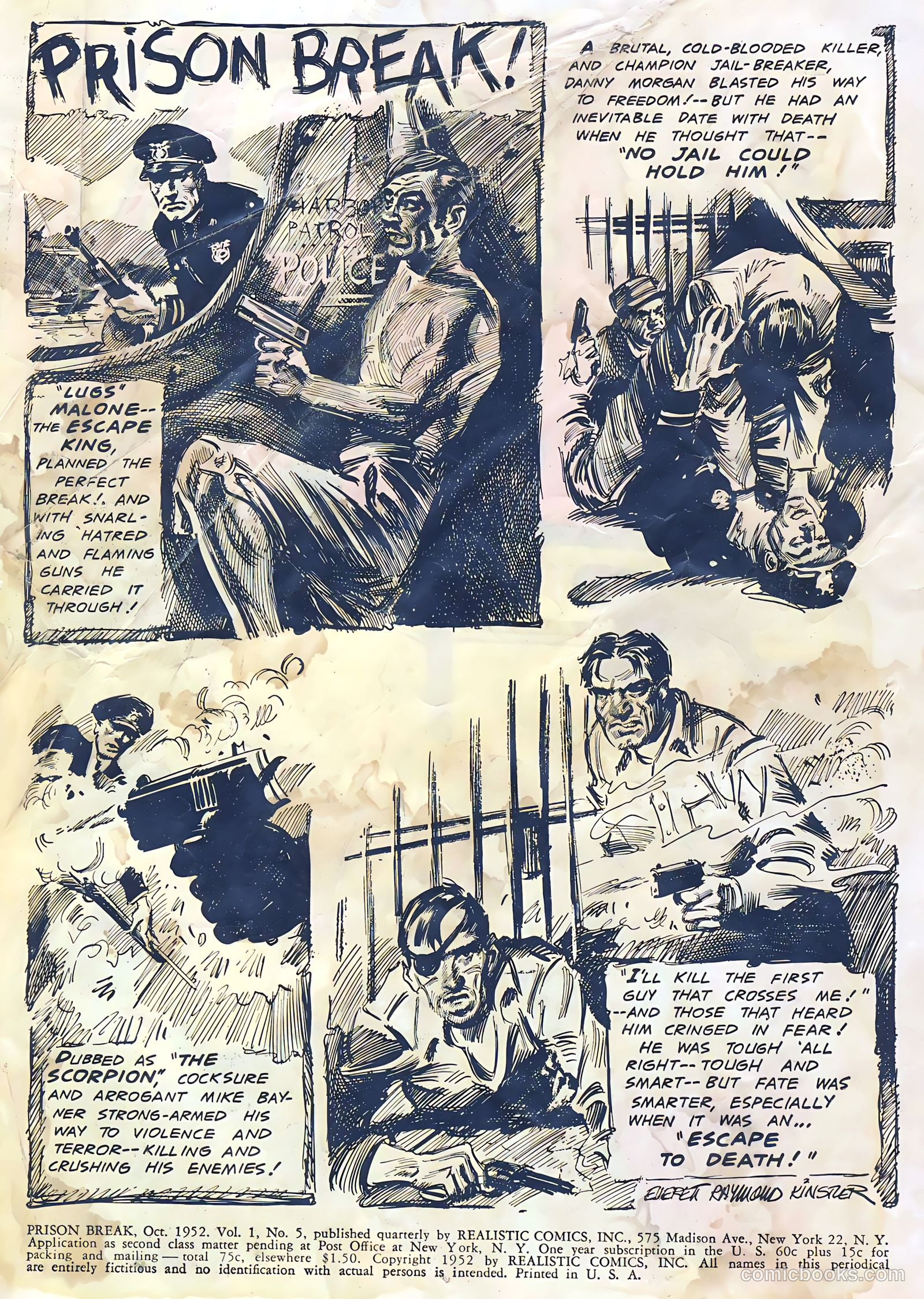 Prison Break! #5 (1952) — page 2 of 35