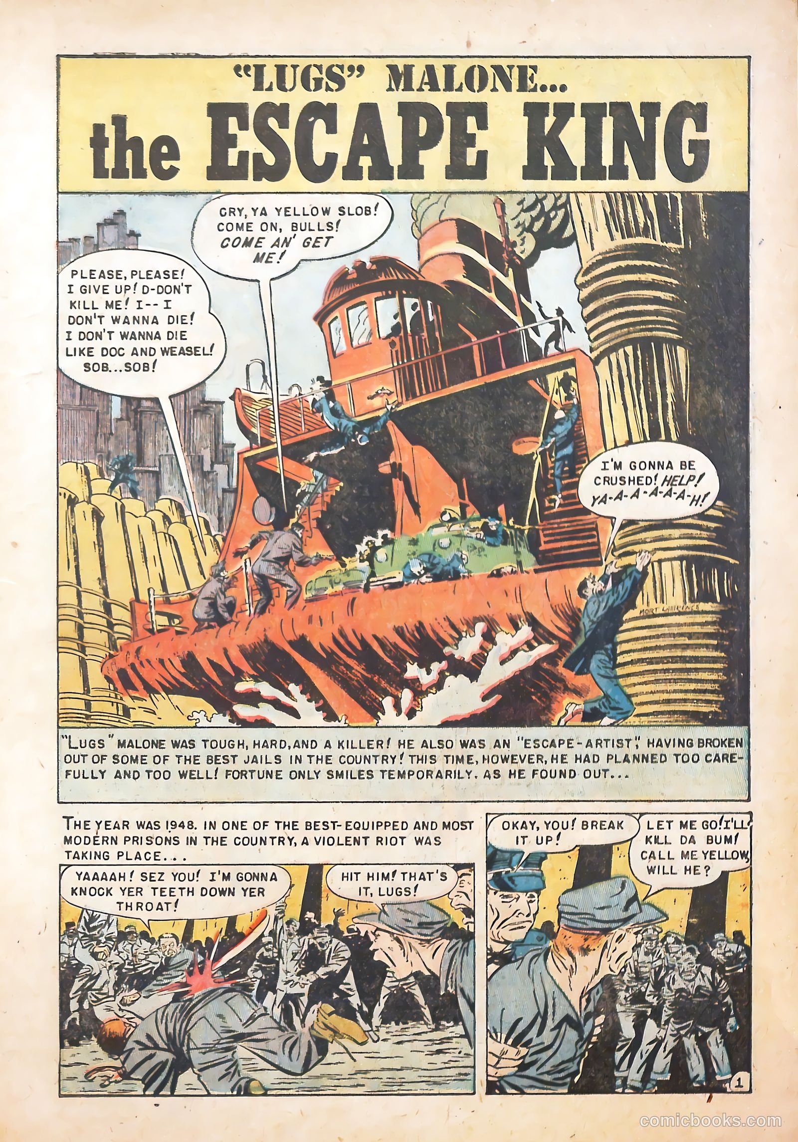 Prison Break! #5 (1952) — page 3 of 35