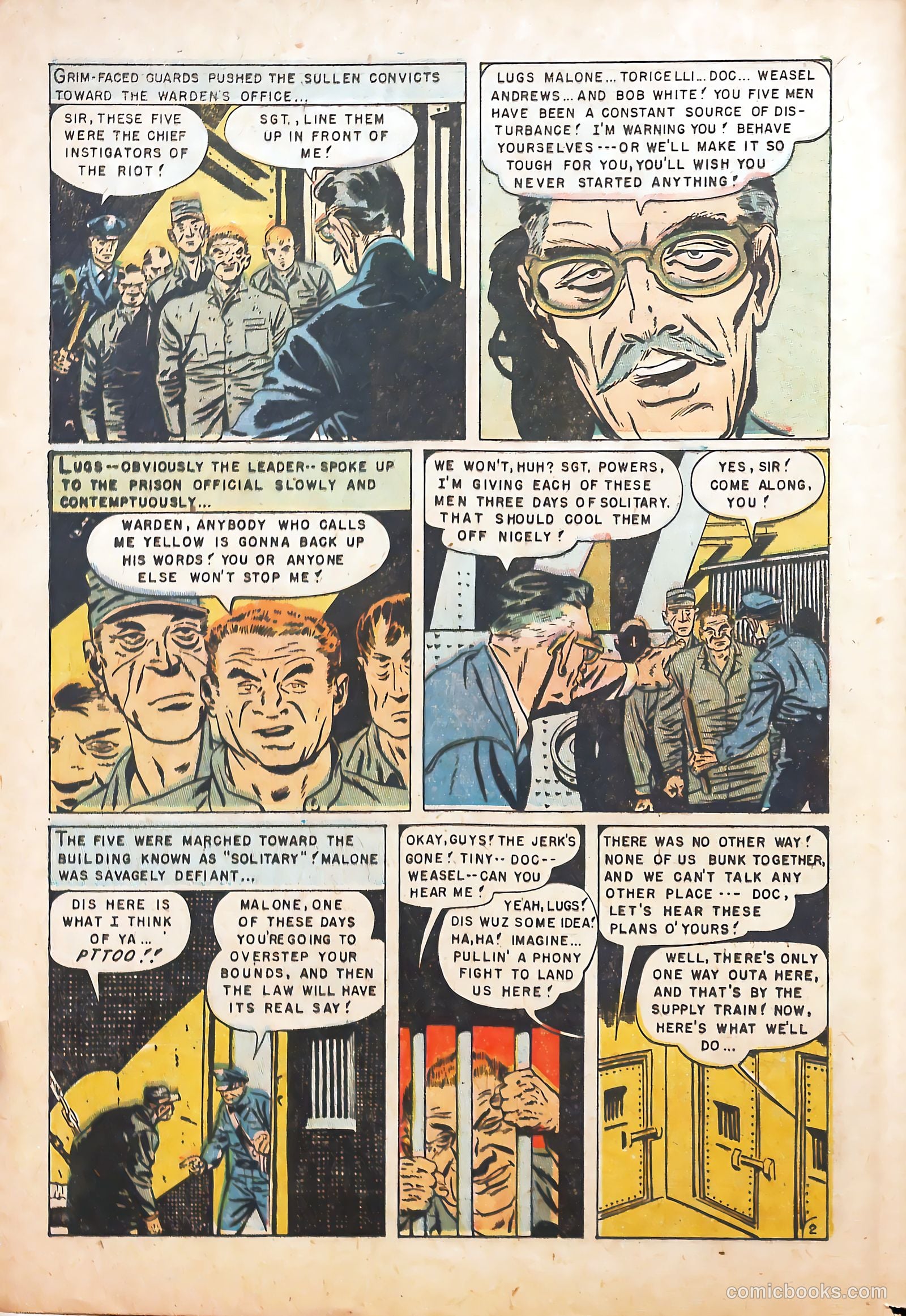Prison Break! #5 (1952) — page 4 of 35