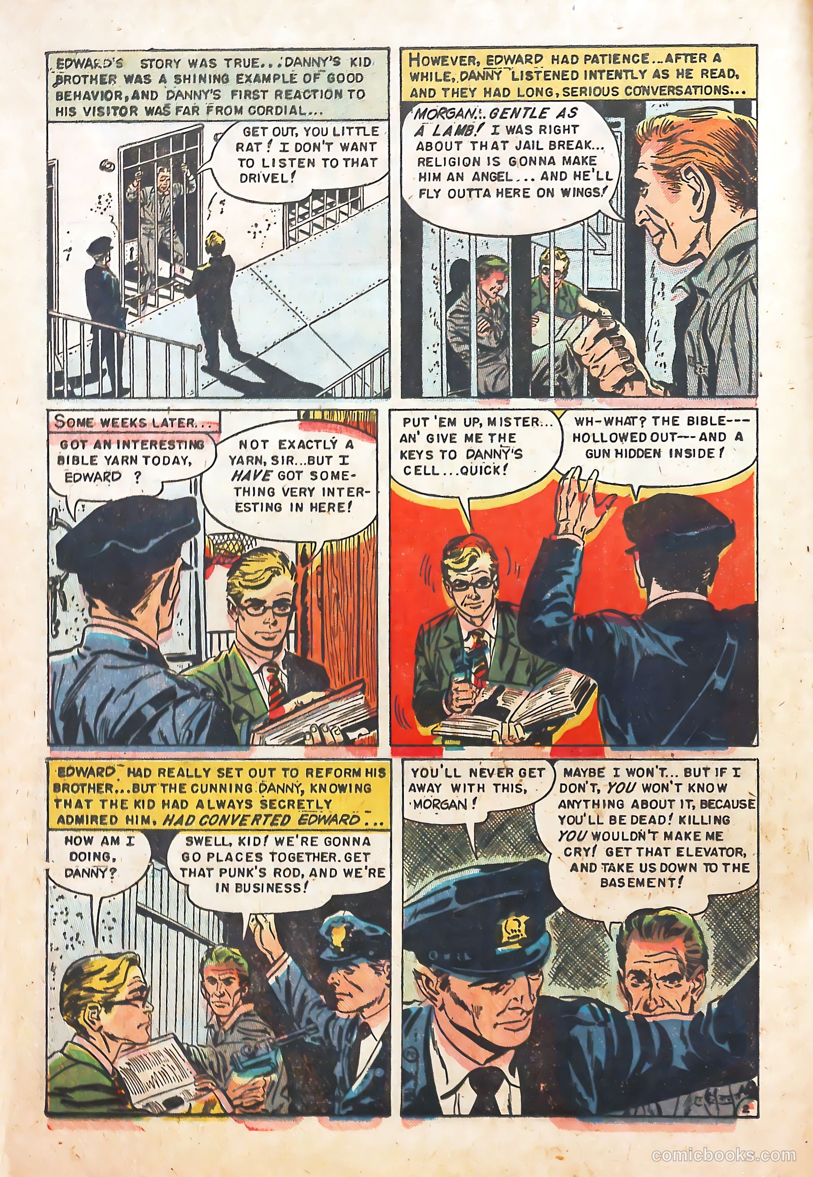 Prison Break! #5 (1952) — page 12 of 35