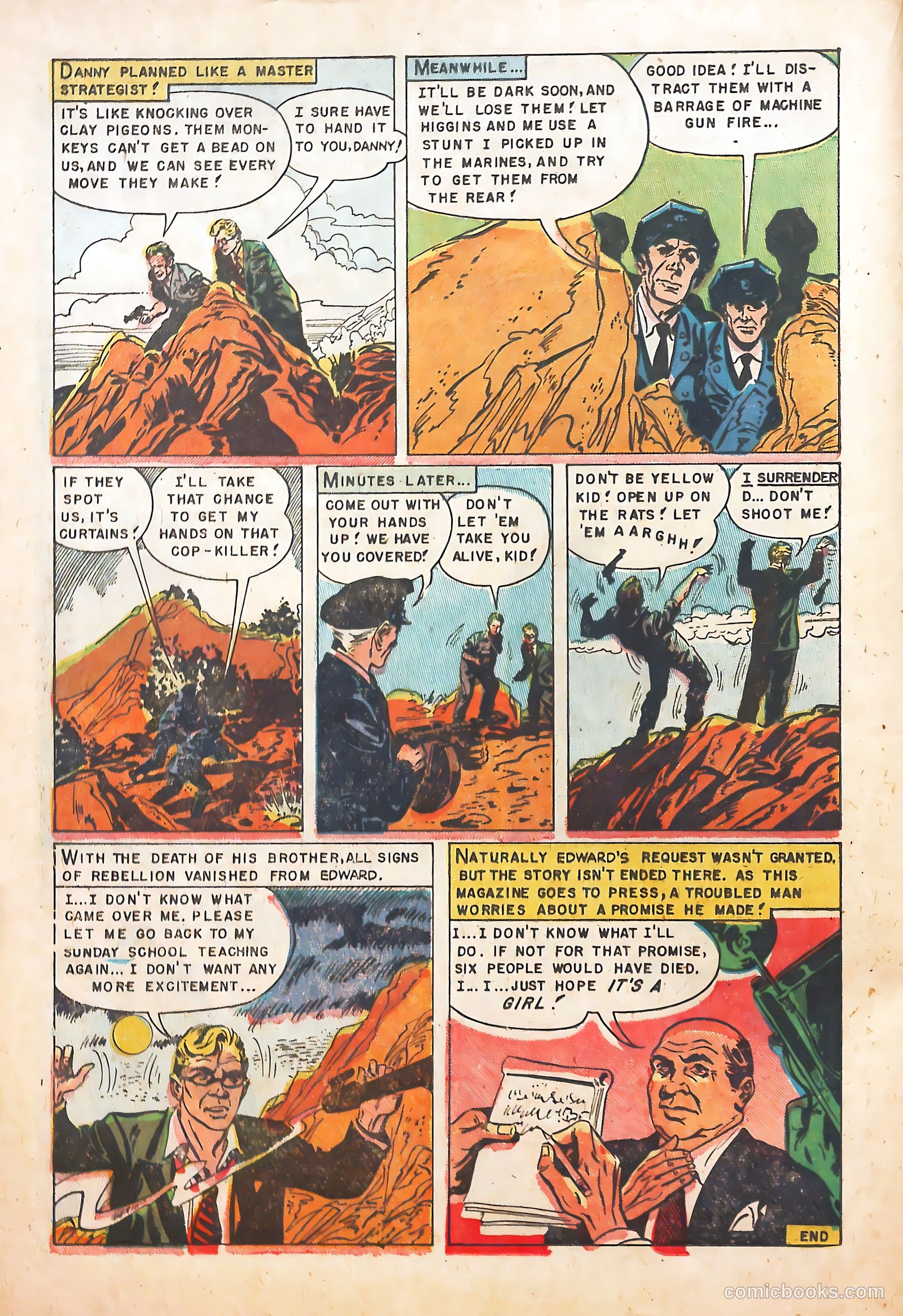 Prison Break! #5 (1952) — page 16 of 35