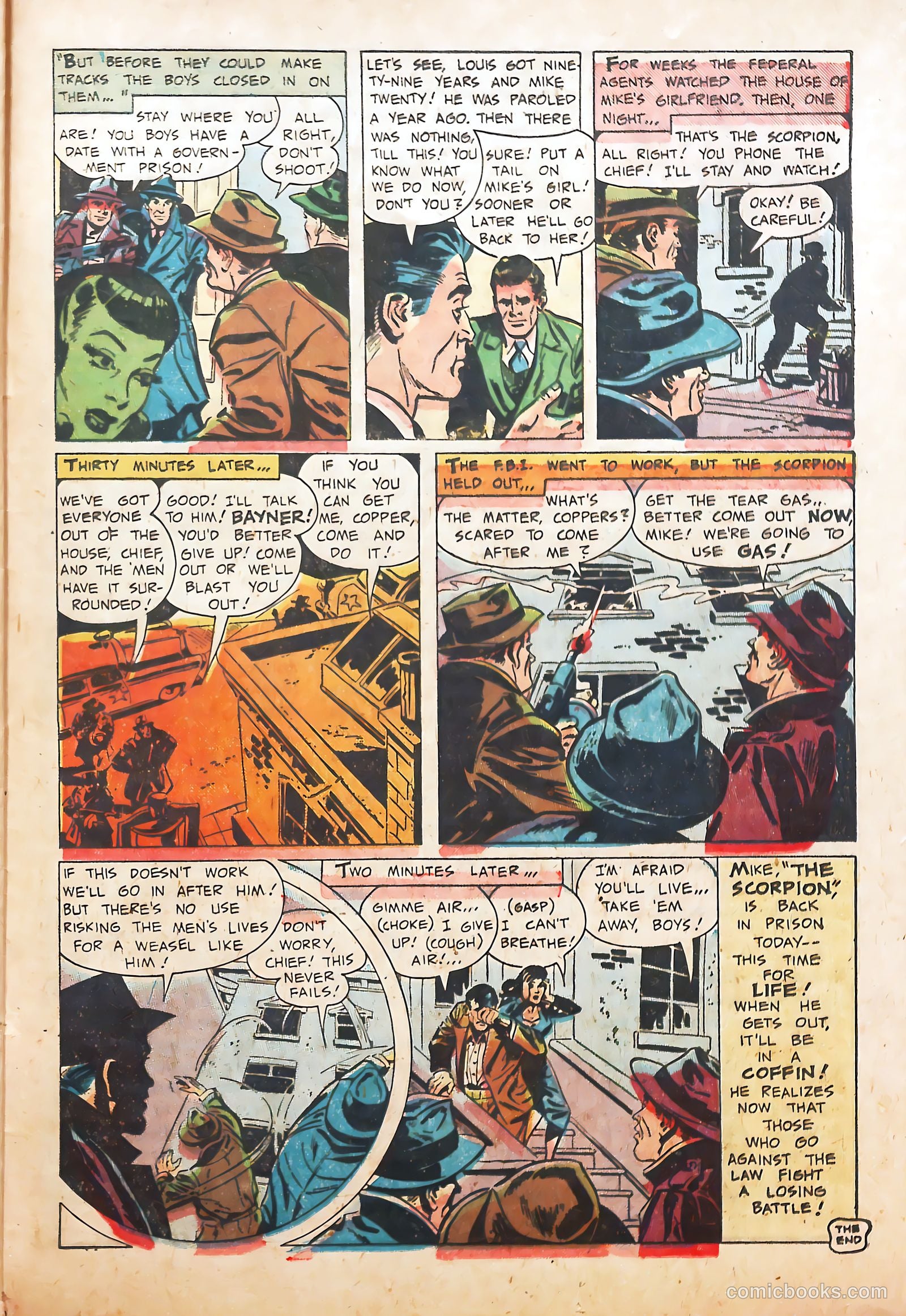 Prison Break! #5 (1952) — page 25 of 35