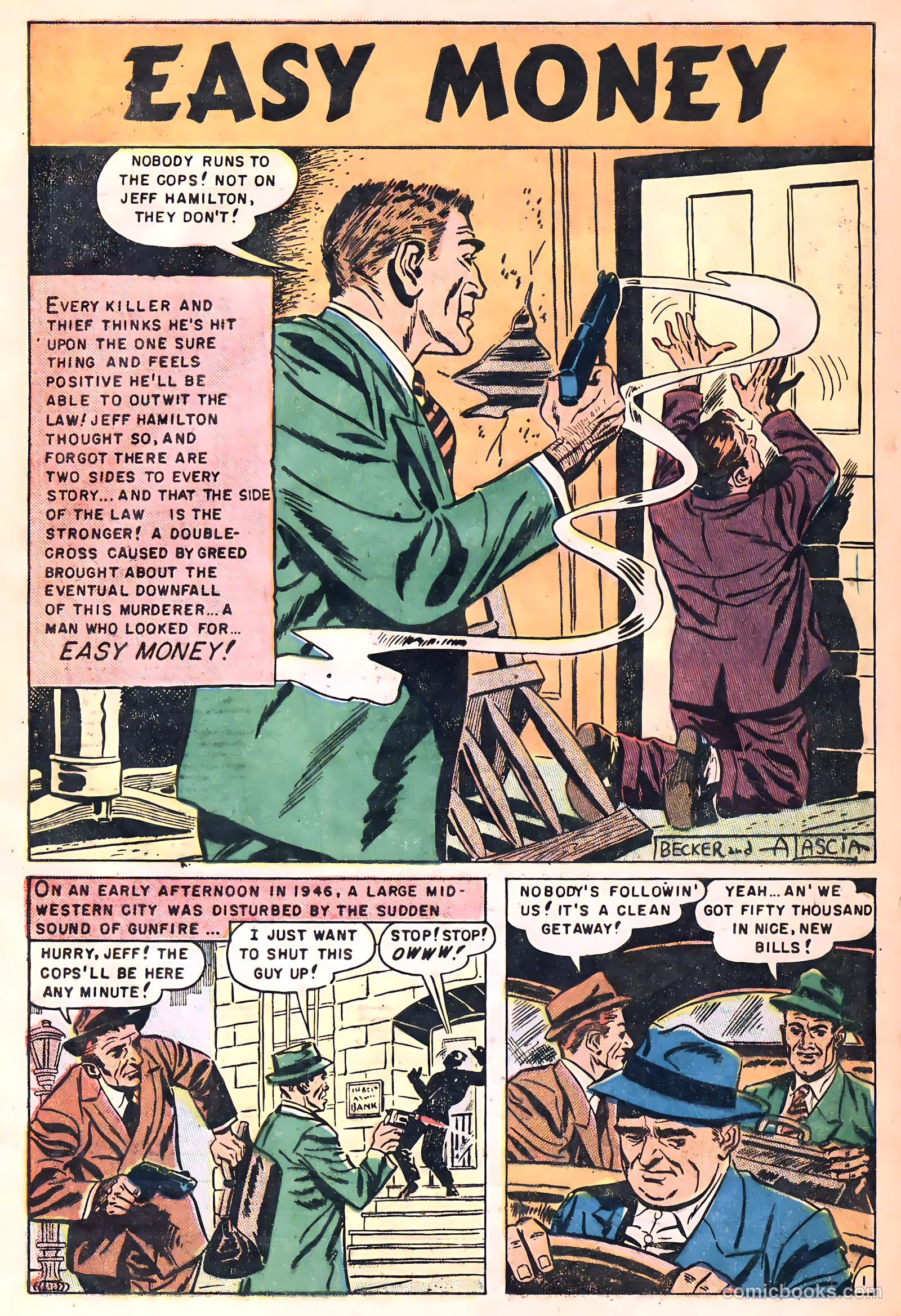 Prison Break! #5 (1952) — page 28 of 35