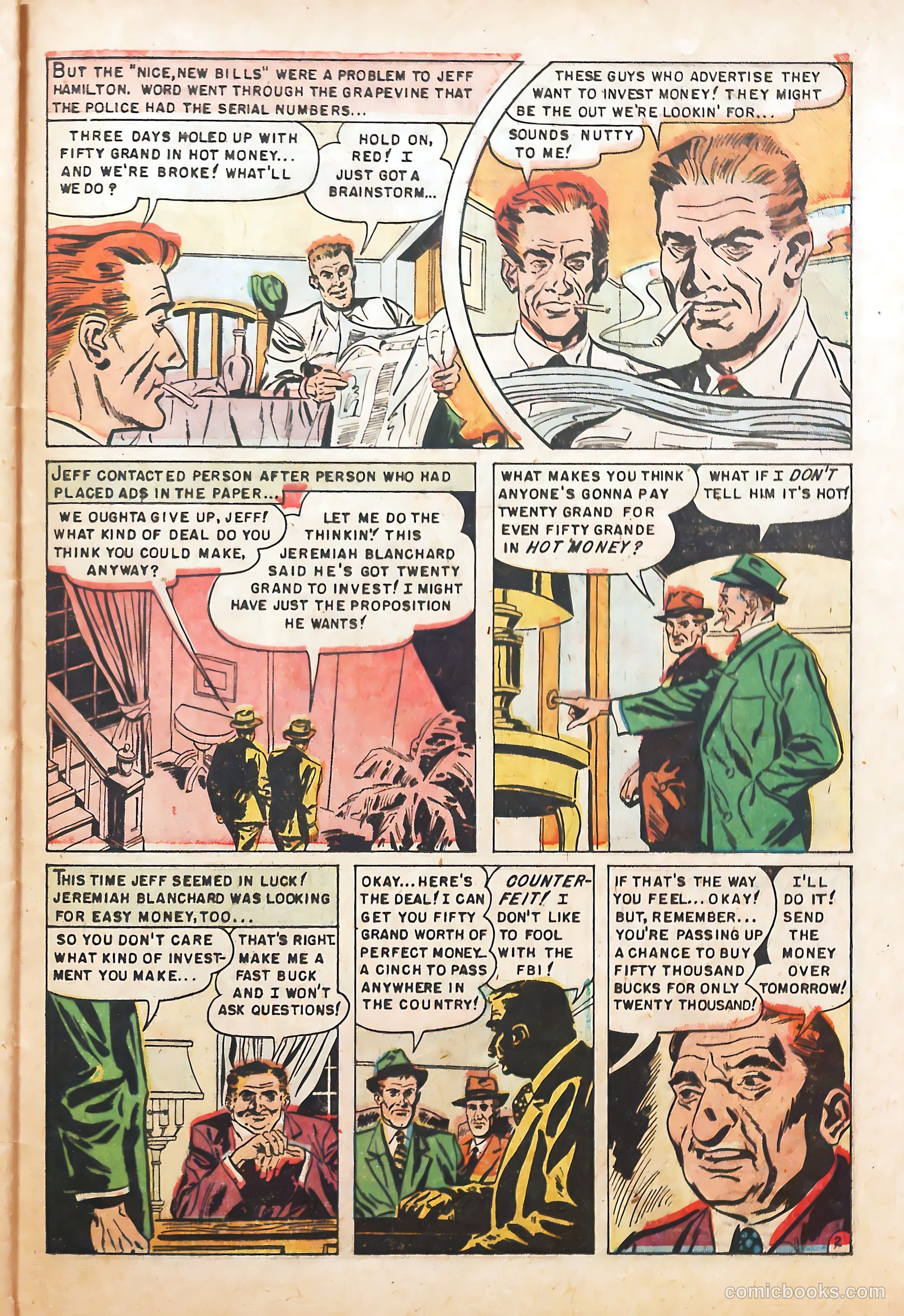 Prison Break! #5 (1952) — page 29 of 35