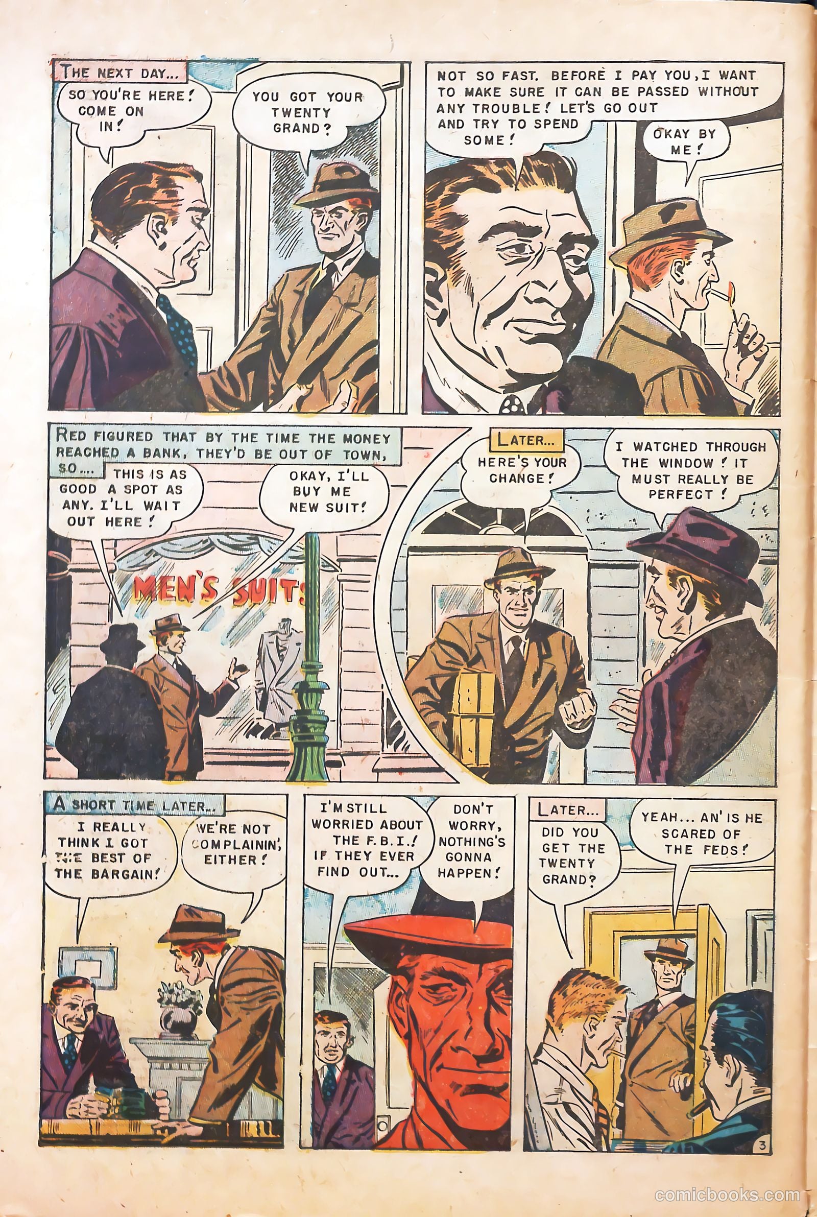 Prison Break! #5 (1952) — page 30 of 35