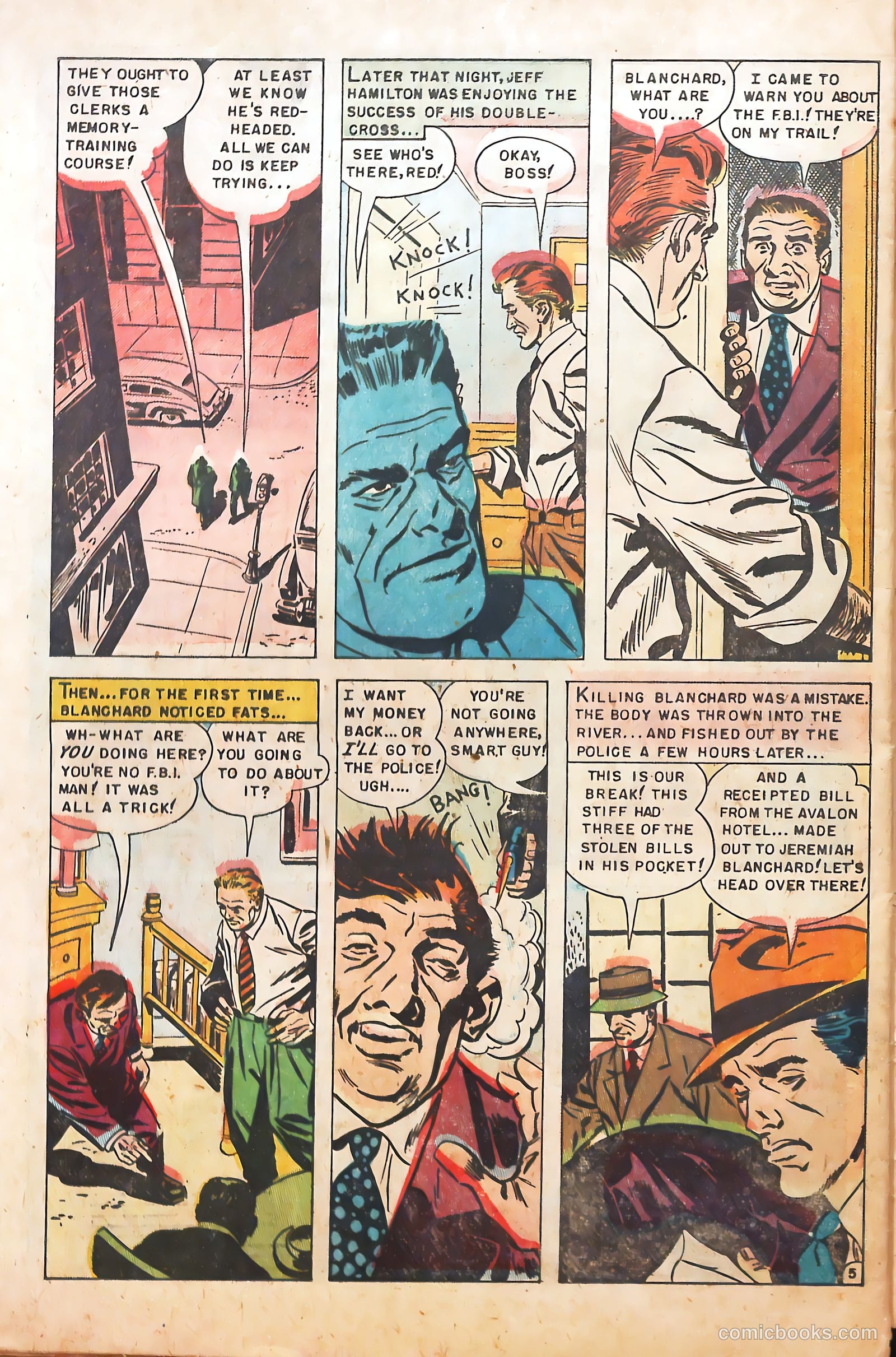 Prison Break! #5 (1952) — page 32 of 35
