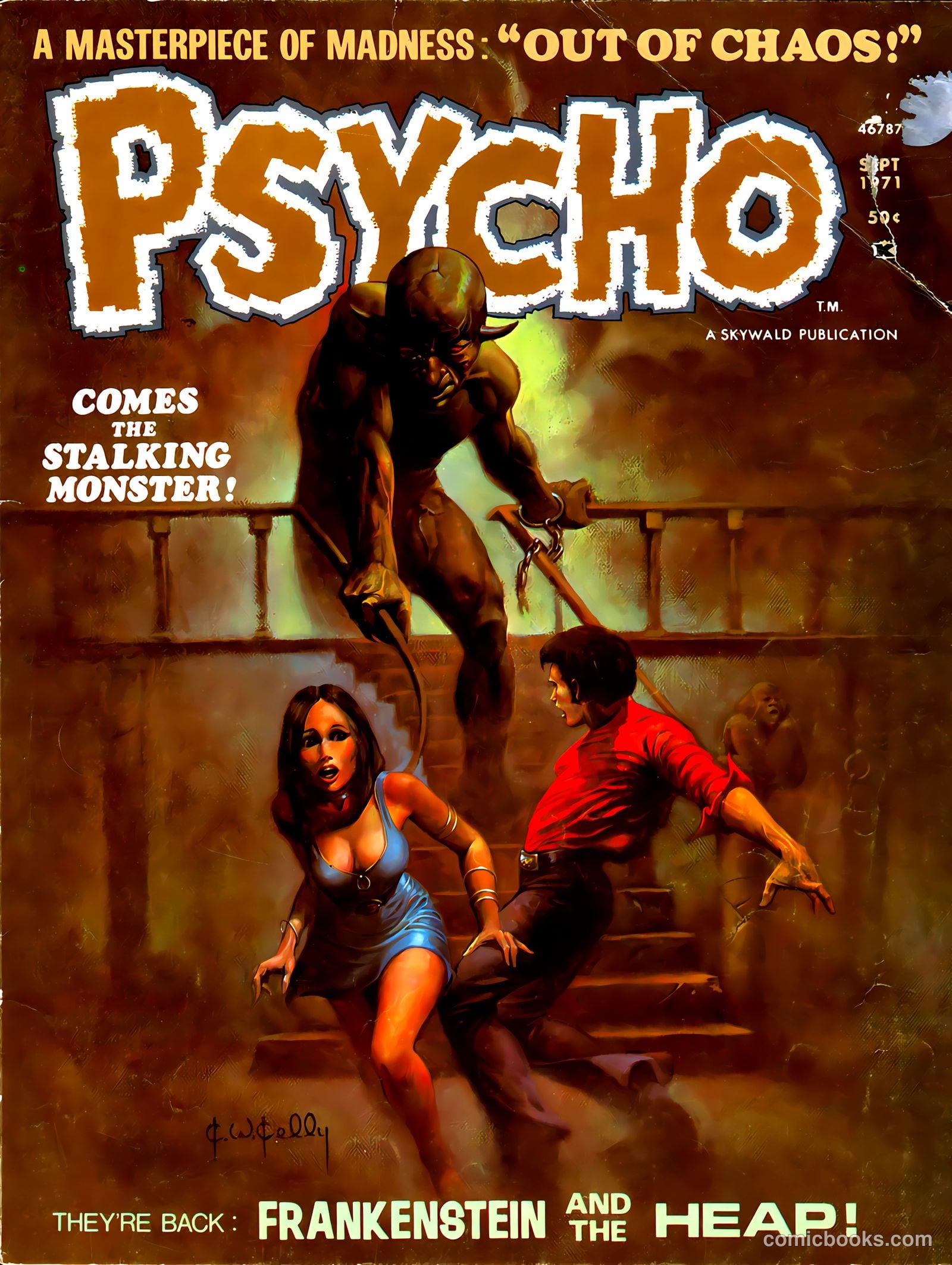 Psycho #4 cover